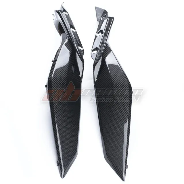 Under Gas Fuel Tank Infill Cover Side Panel Fairing Cowling For BMW S1000XR 2020 2023 Full Carbon Fiber 100%