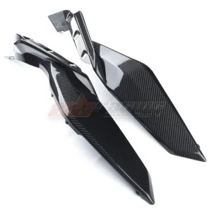 Under Gas Fuel Tank Infill Cover Side Panel Fairing Cowling For BMW S1000XR 2020 2023 Full Carbon Fiber 100%