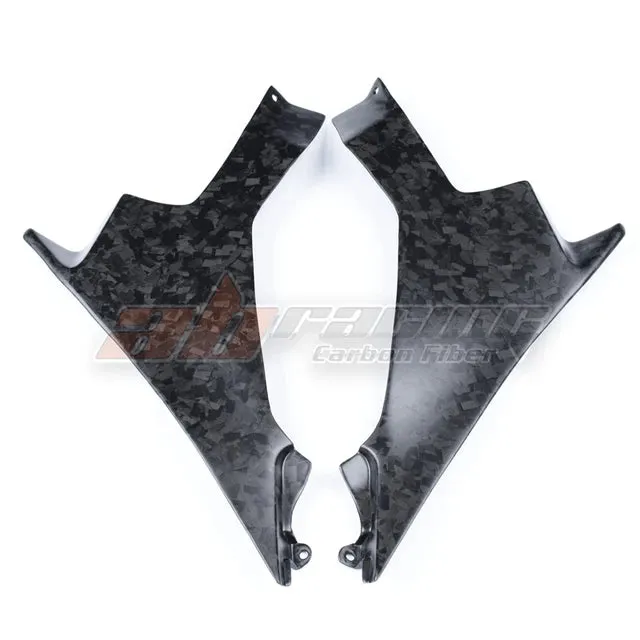 Under Tank Side Panels For Kawasaki Ninja 400 2018 2023 Carbon Fiber 100%