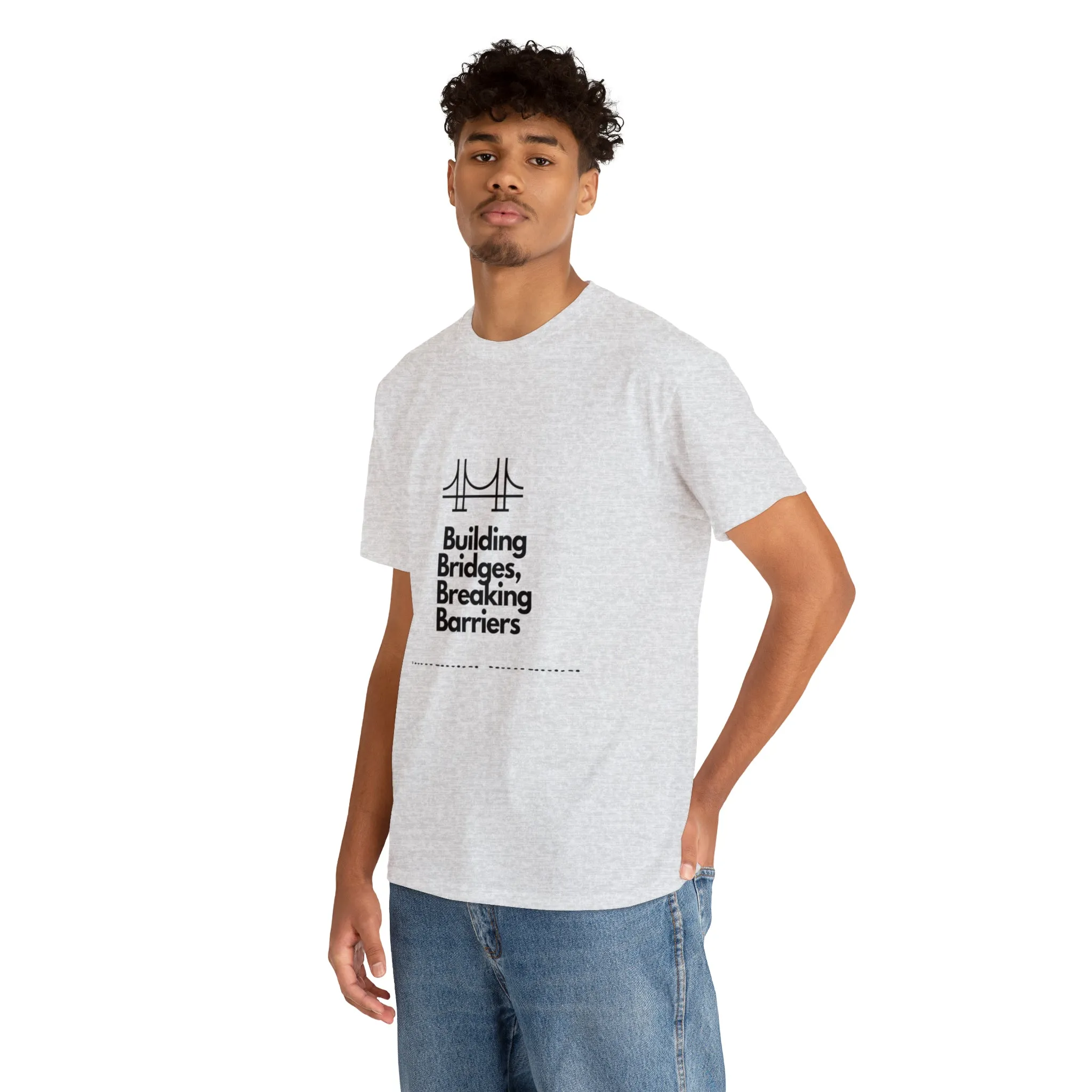 Unisex Heavy Cotton Tee-Breaking Barriers