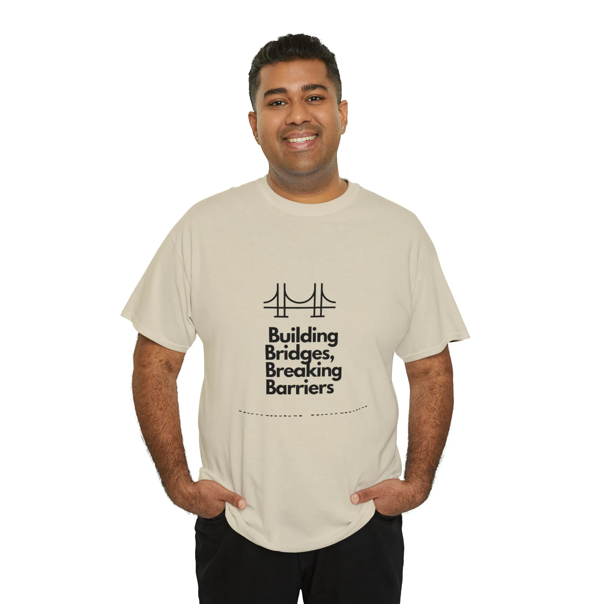 Unisex Heavy Cotton Tee-Breaking Barriers