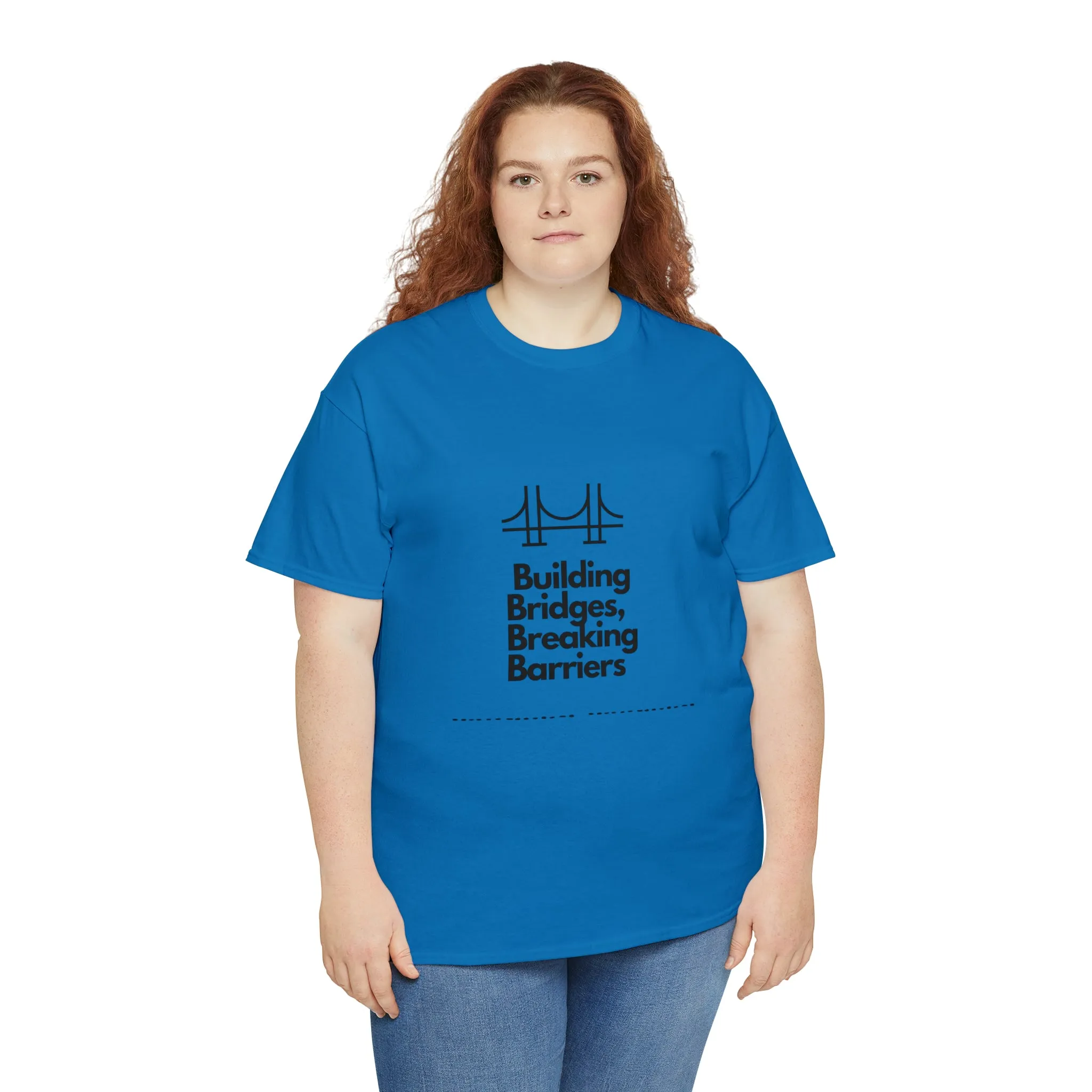Unisex Heavy Cotton Tee-Breaking Barriers