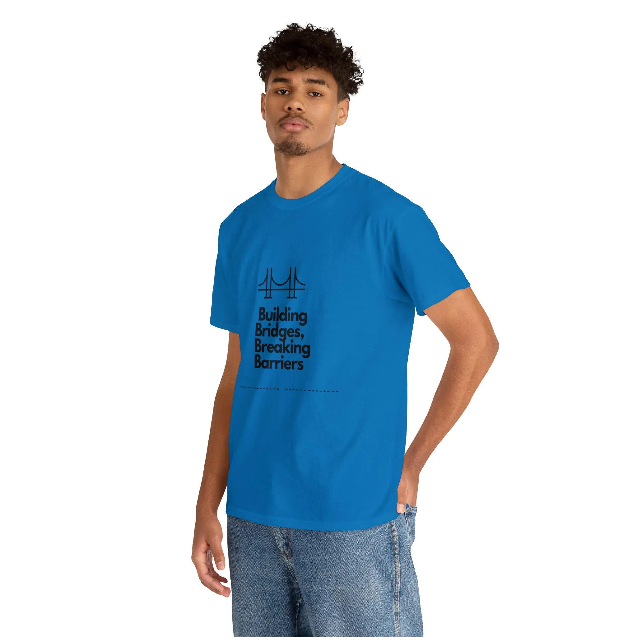 Unisex Heavy Cotton Tee-Breaking Barriers