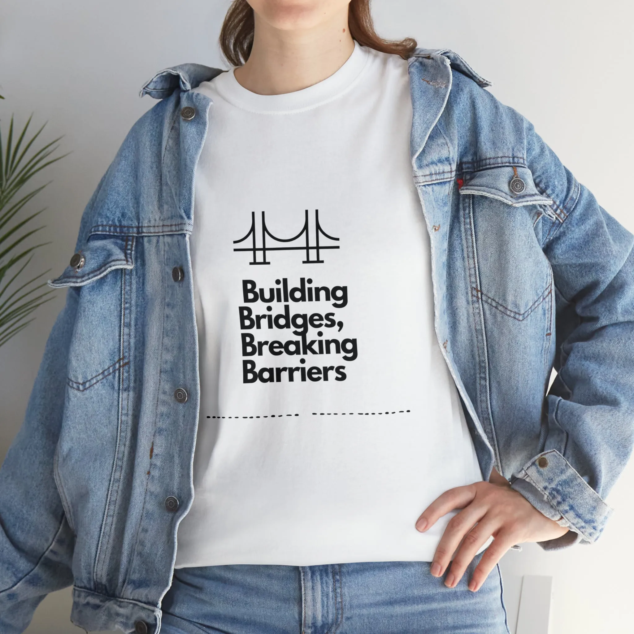 Unisex Heavy Cotton Tee-Breaking Barriers