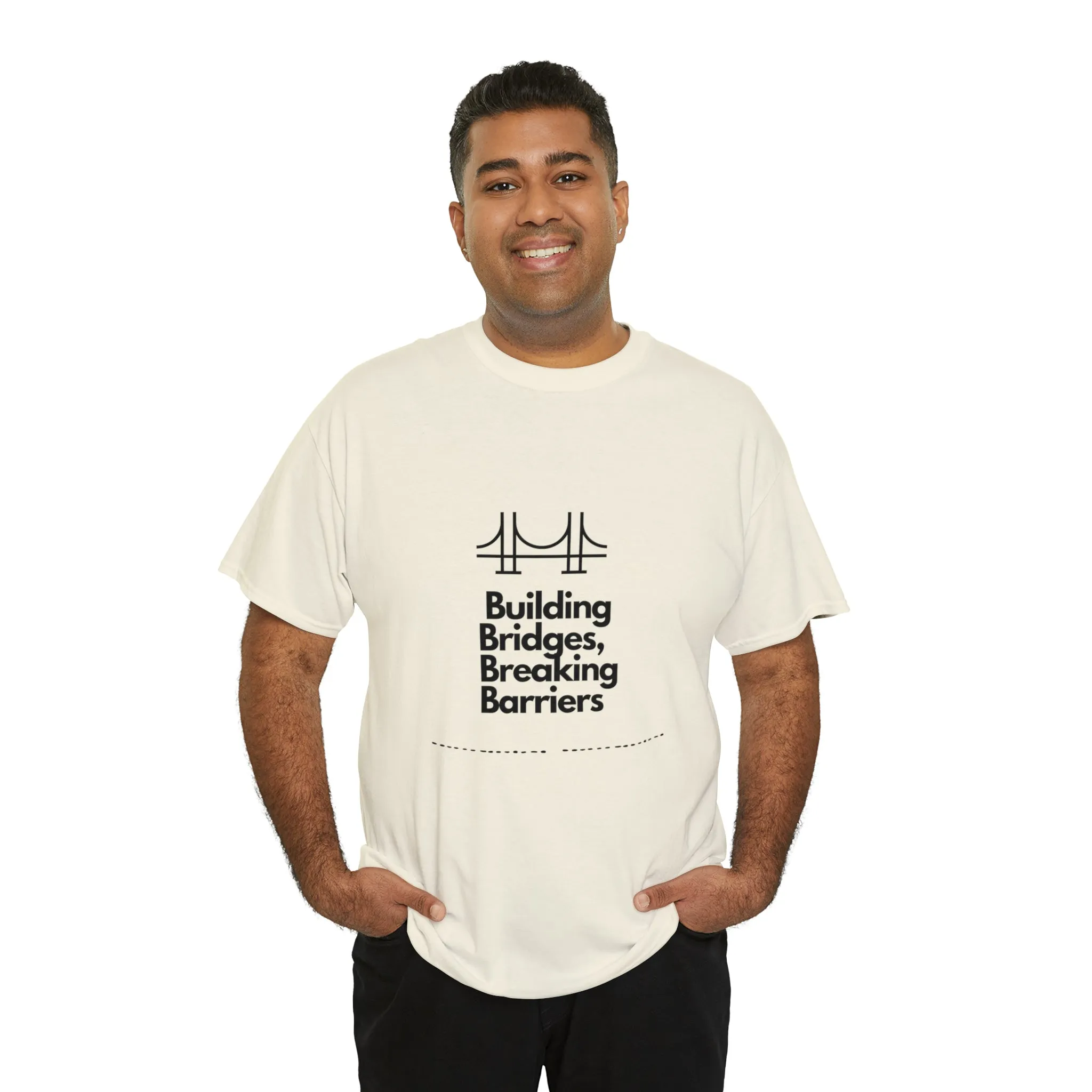 Unisex Heavy Cotton Tee-Breaking Barriers