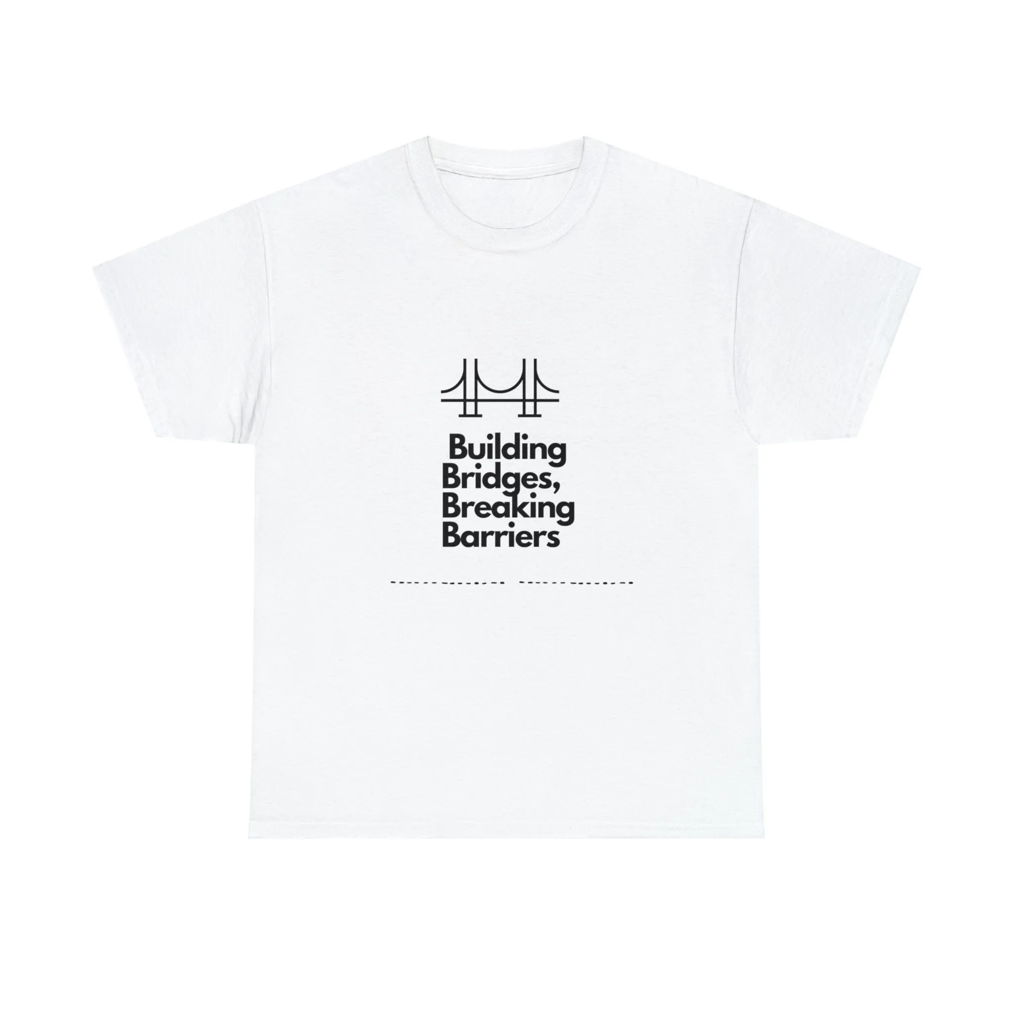 Unisex Heavy Cotton Tee-Breaking Barriers