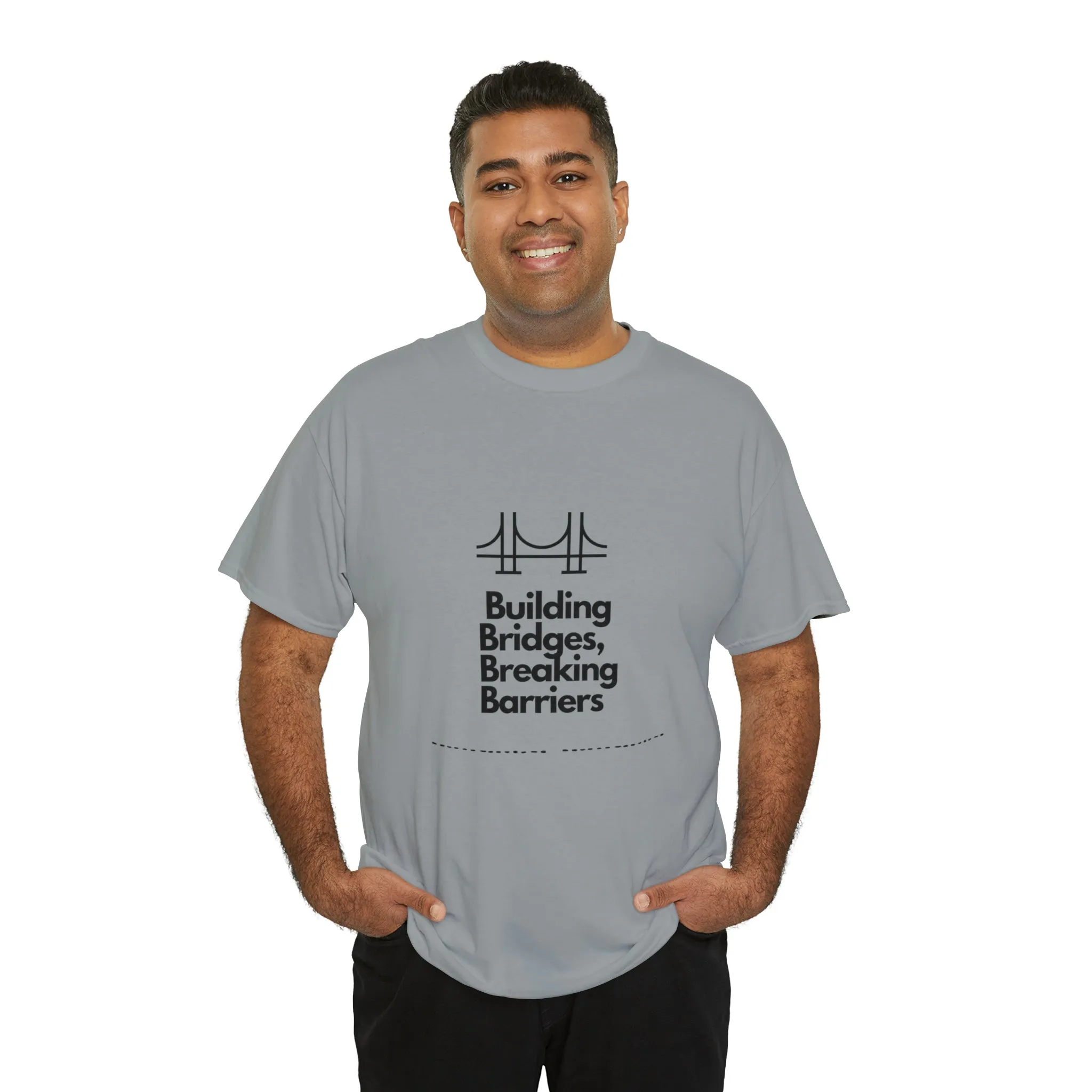 Unisex Heavy Cotton Tee-Breaking Barriers