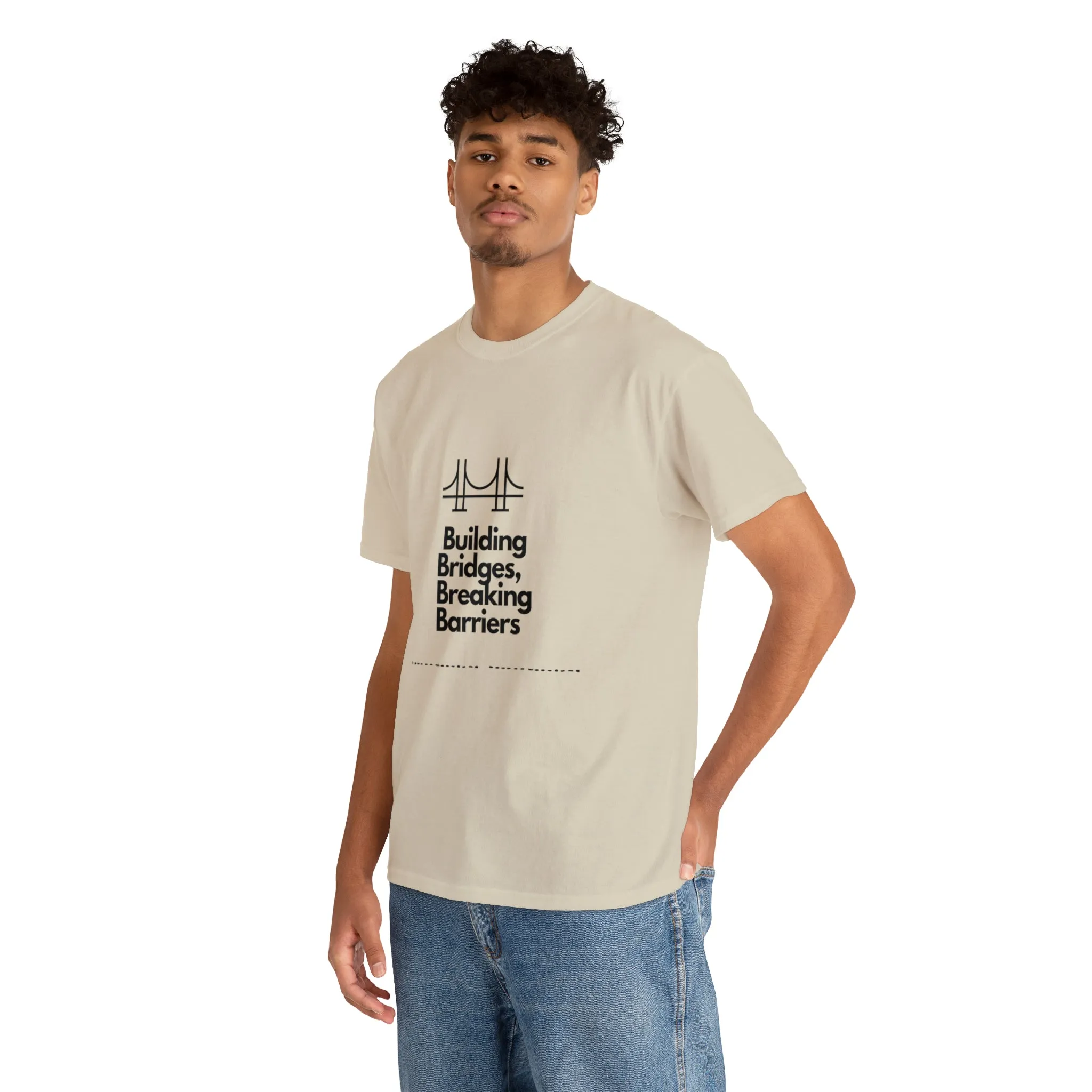 Unisex Heavy Cotton Tee-Breaking Barriers