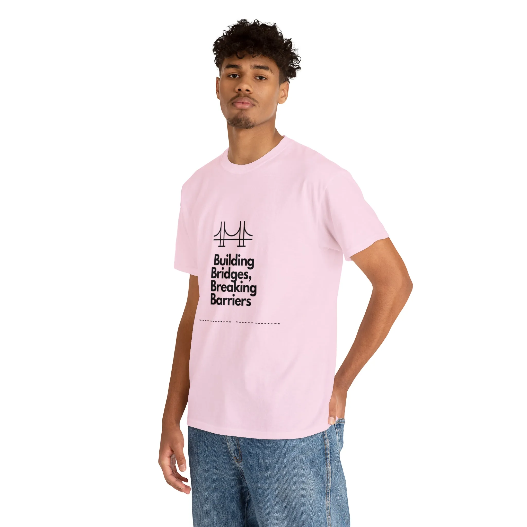 Unisex Heavy Cotton Tee-Breaking Barriers