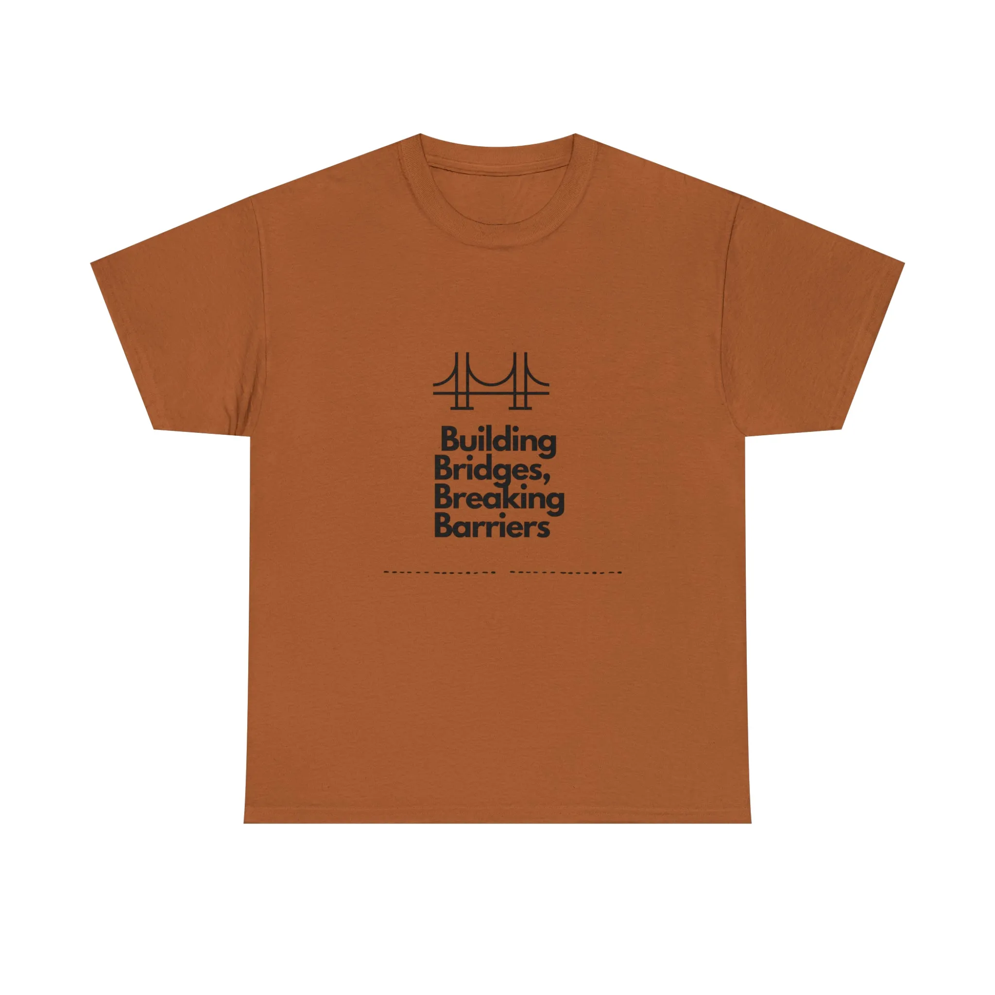 Unisex Heavy Cotton Tee-Breaking Barriers