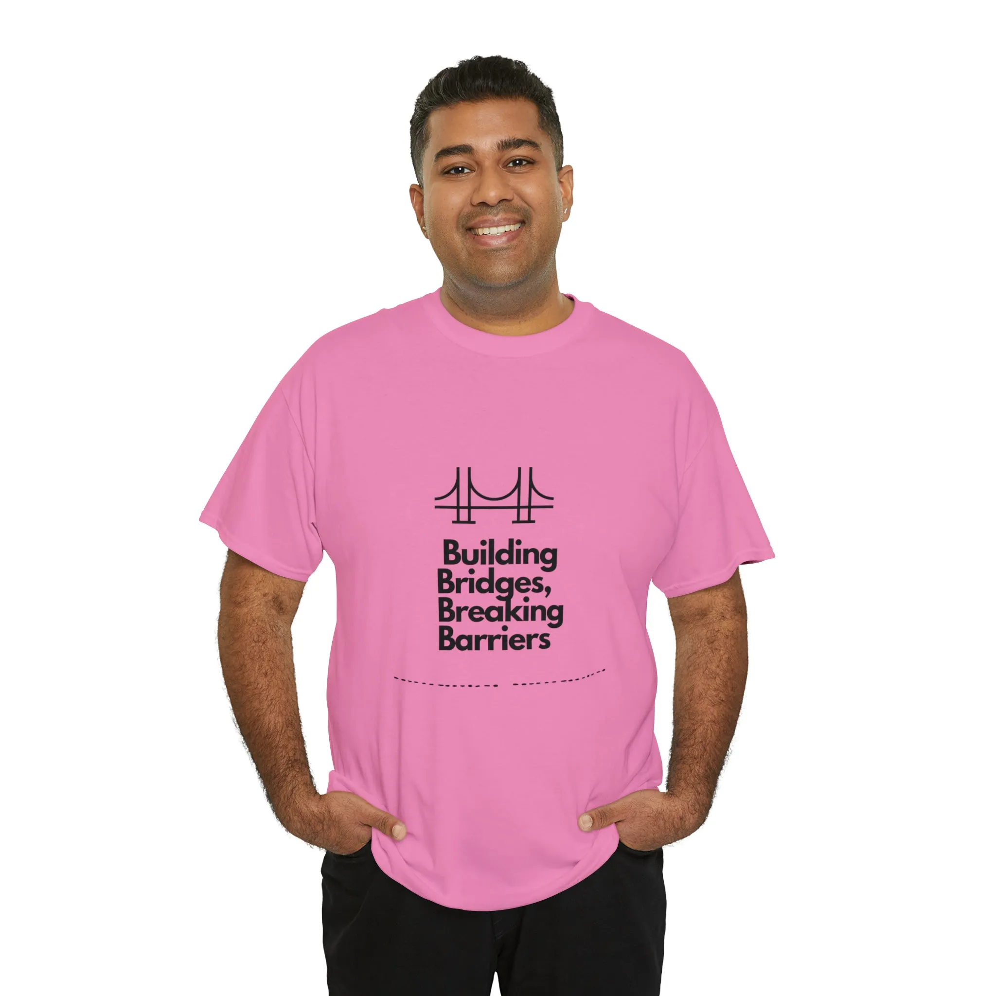 Unisex Heavy Cotton Tee-Breaking Barriers