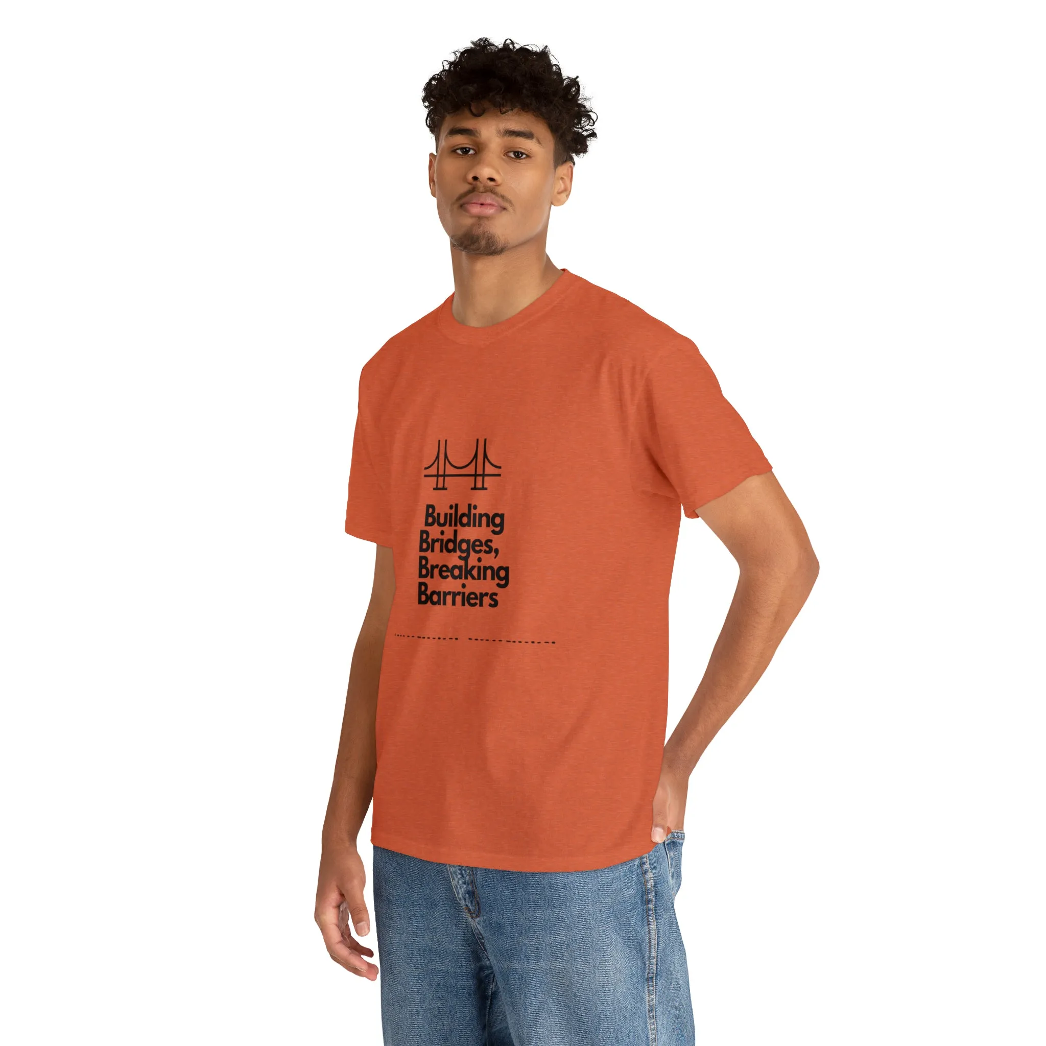 Unisex Heavy Cotton Tee-Breaking Barriers