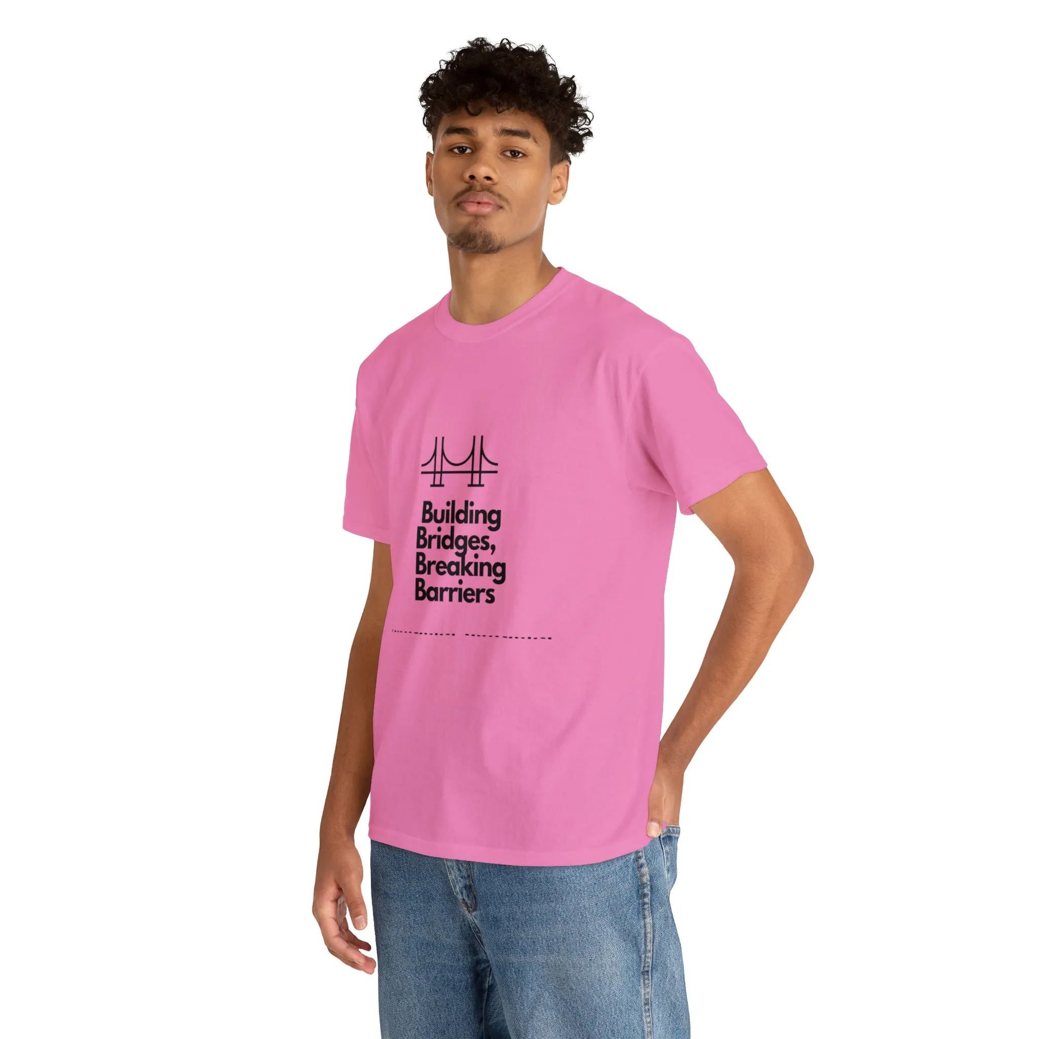 Unisex Heavy Cotton Tee-Breaking Barriers