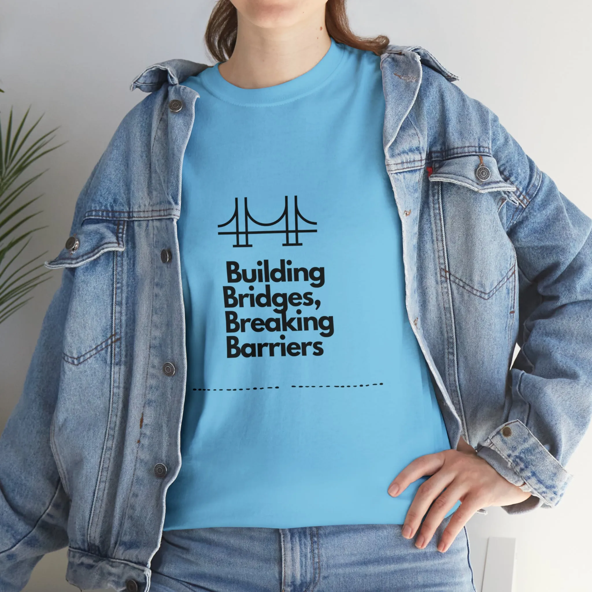 Unisex Heavy Cotton Tee-Breaking Barriers
