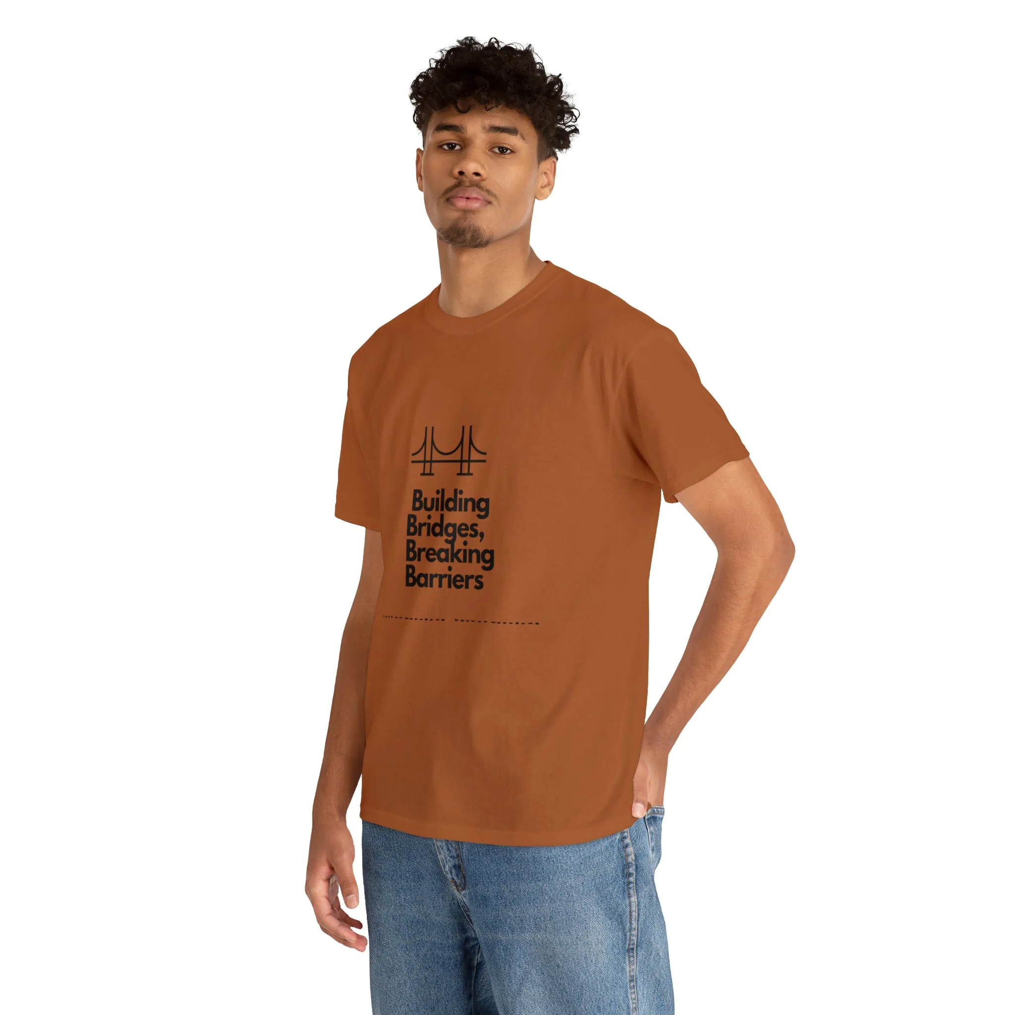 Unisex Heavy Cotton Tee-Breaking Barriers