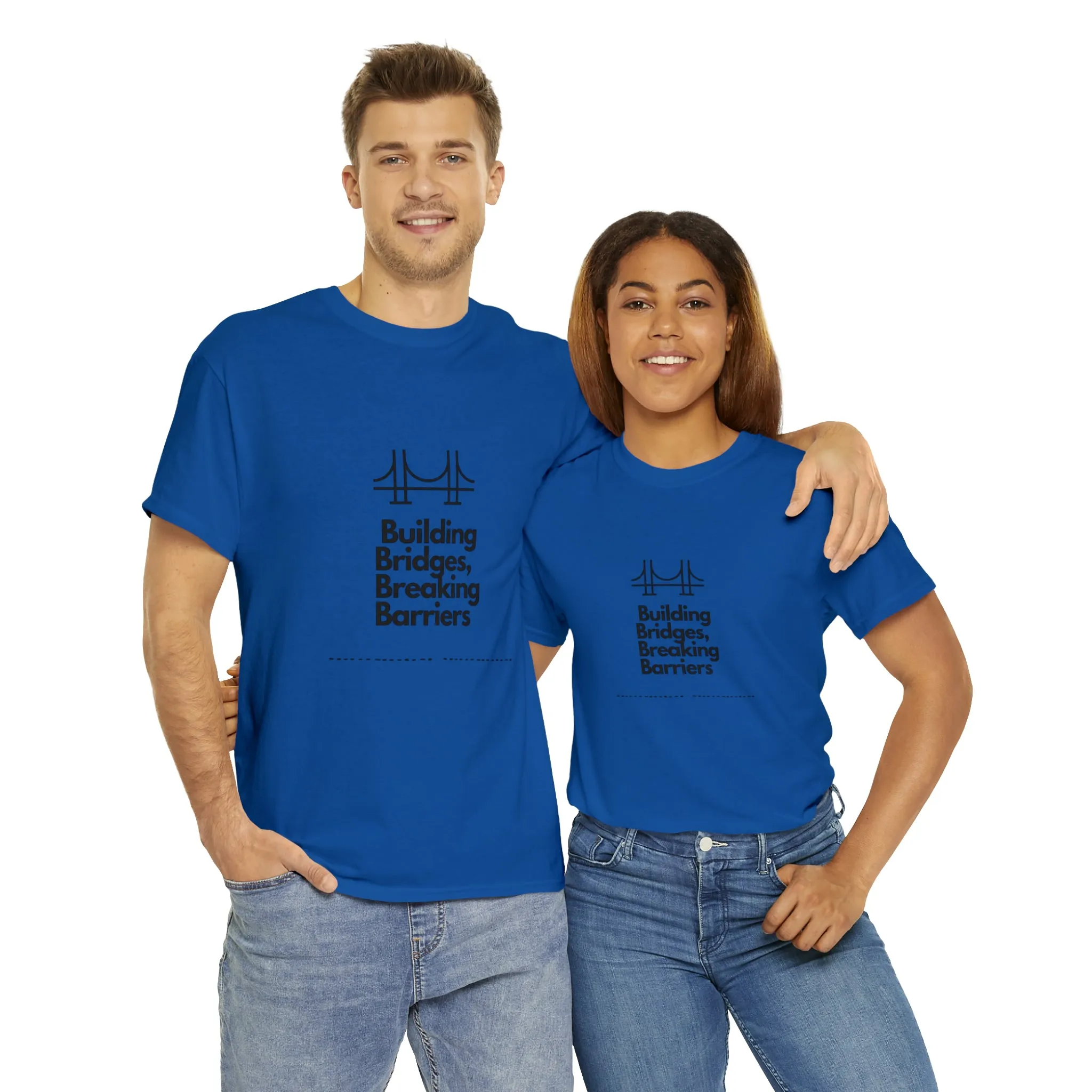 Unisex Heavy Cotton Tee-Breaking Barriers