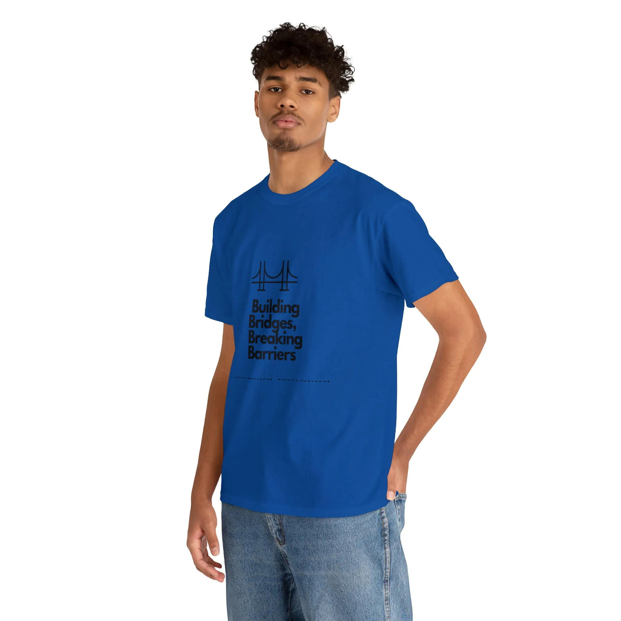 Unisex Heavy Cotton Tee-Breaking Barriers
