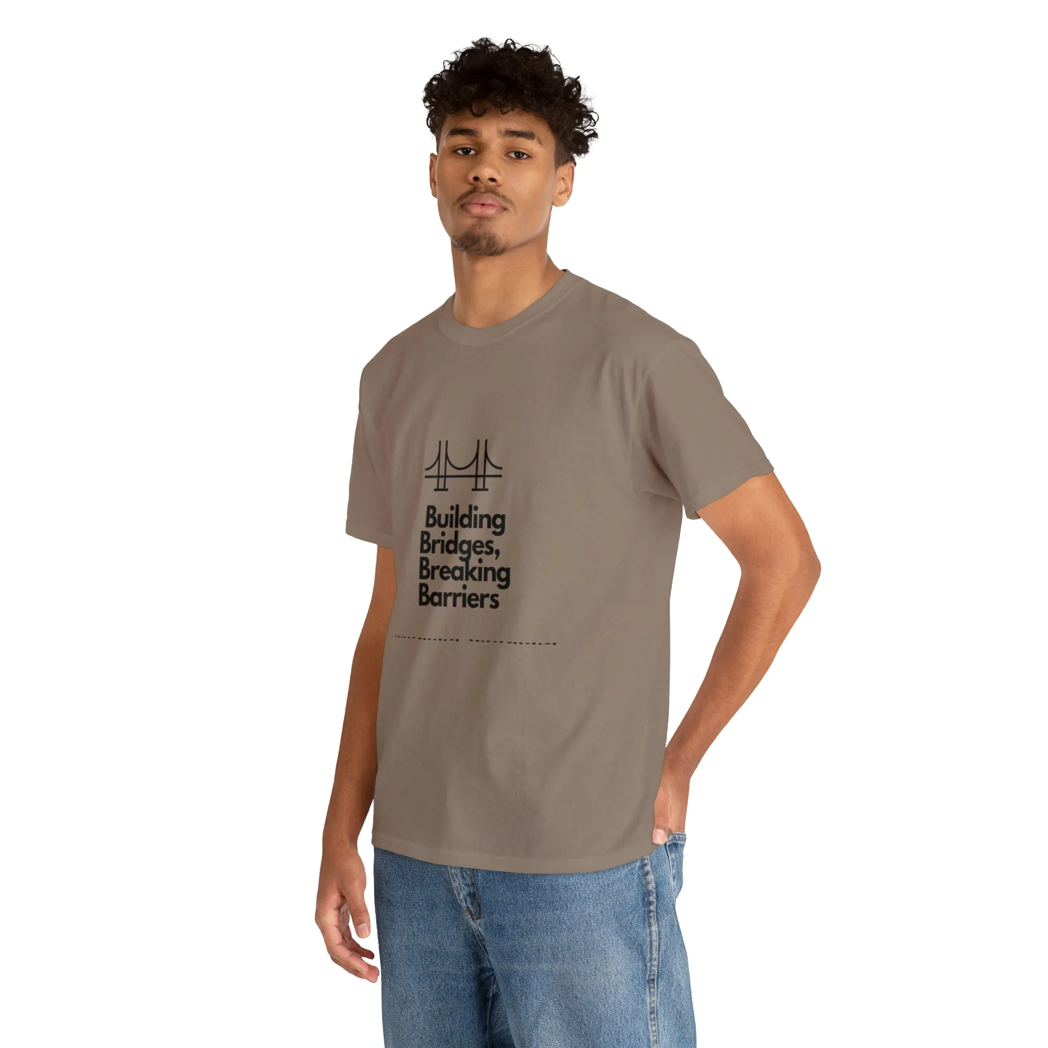 Unisex Heavy Cotton Tee-Breaking Barriers