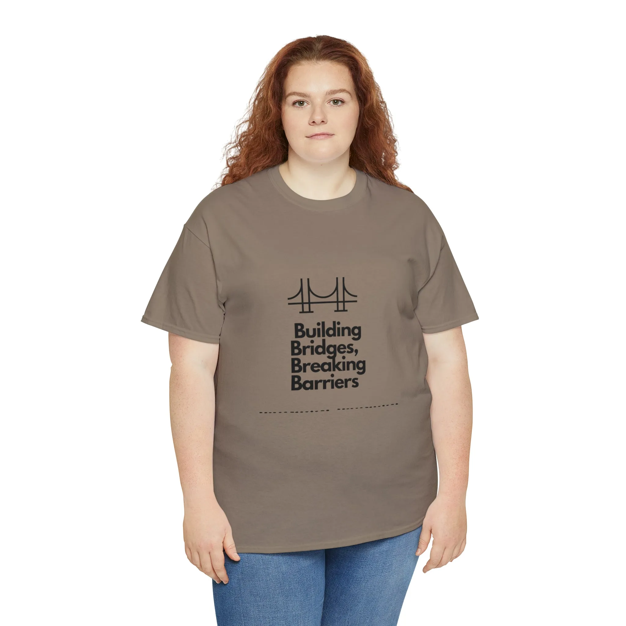 Unisex Heavy Cotton Tee-Breaking Barriers