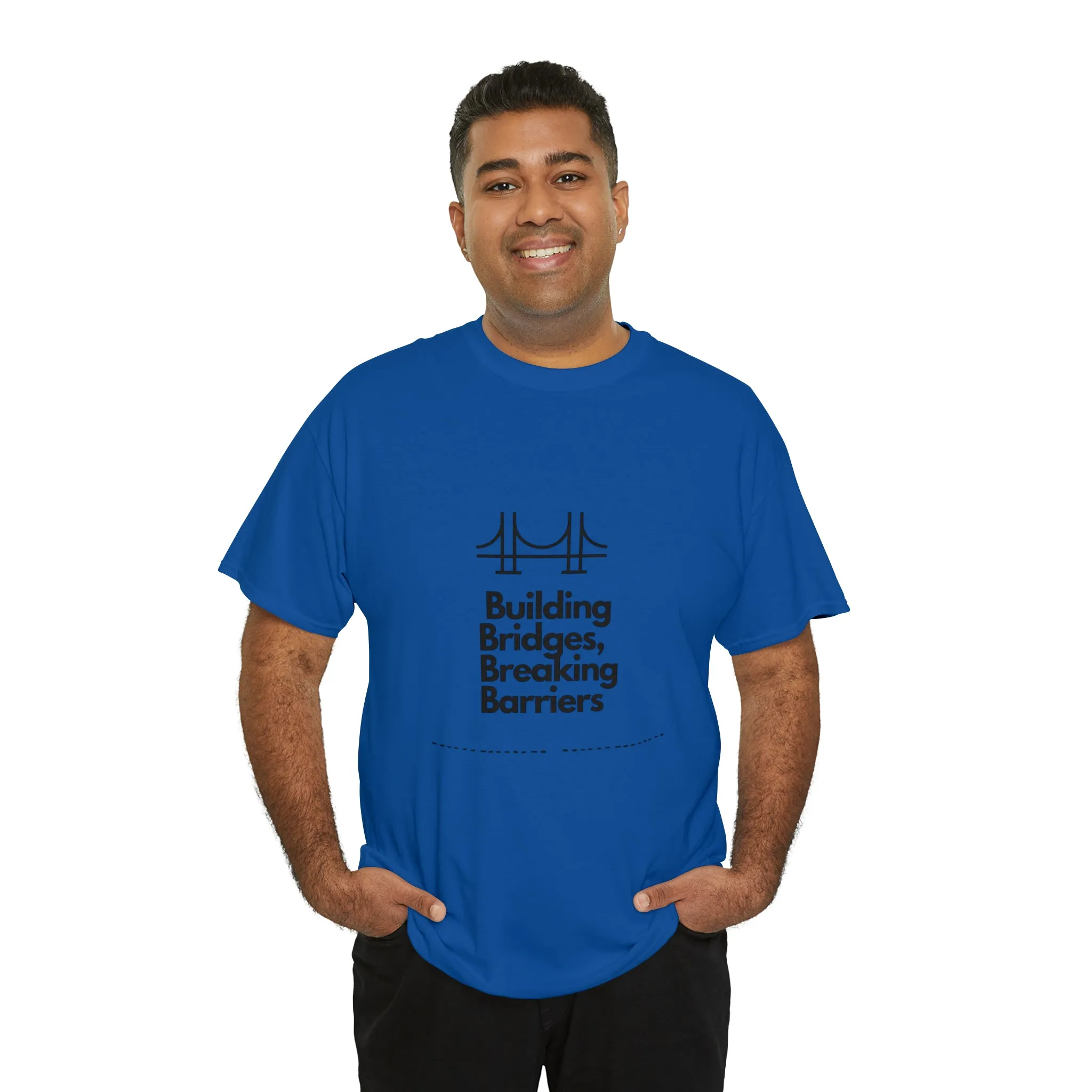 Unisex Heavy Cotton Tee-Breaking Barriers
