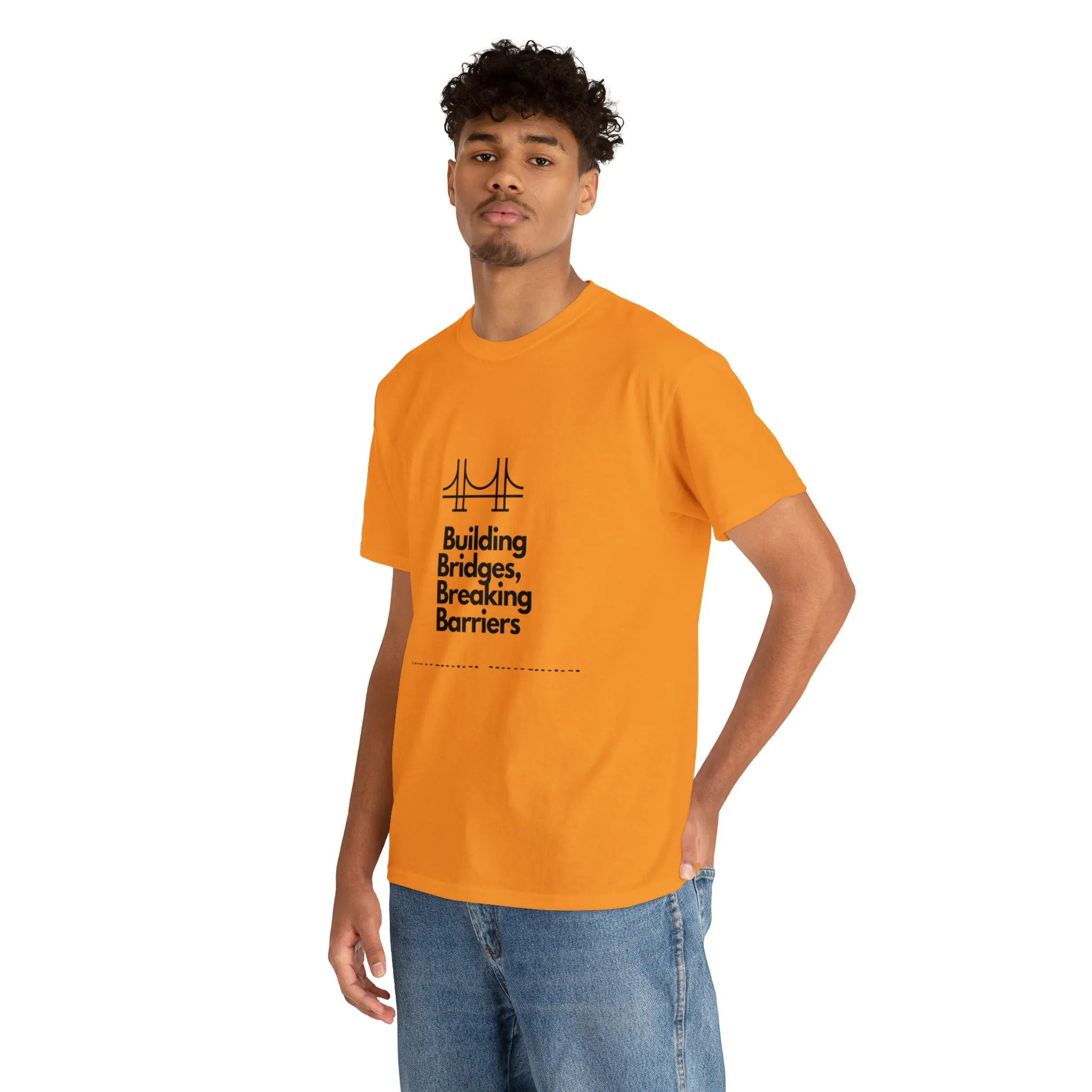 Unisex Heavy Cotton Tee-Breaking Barriers