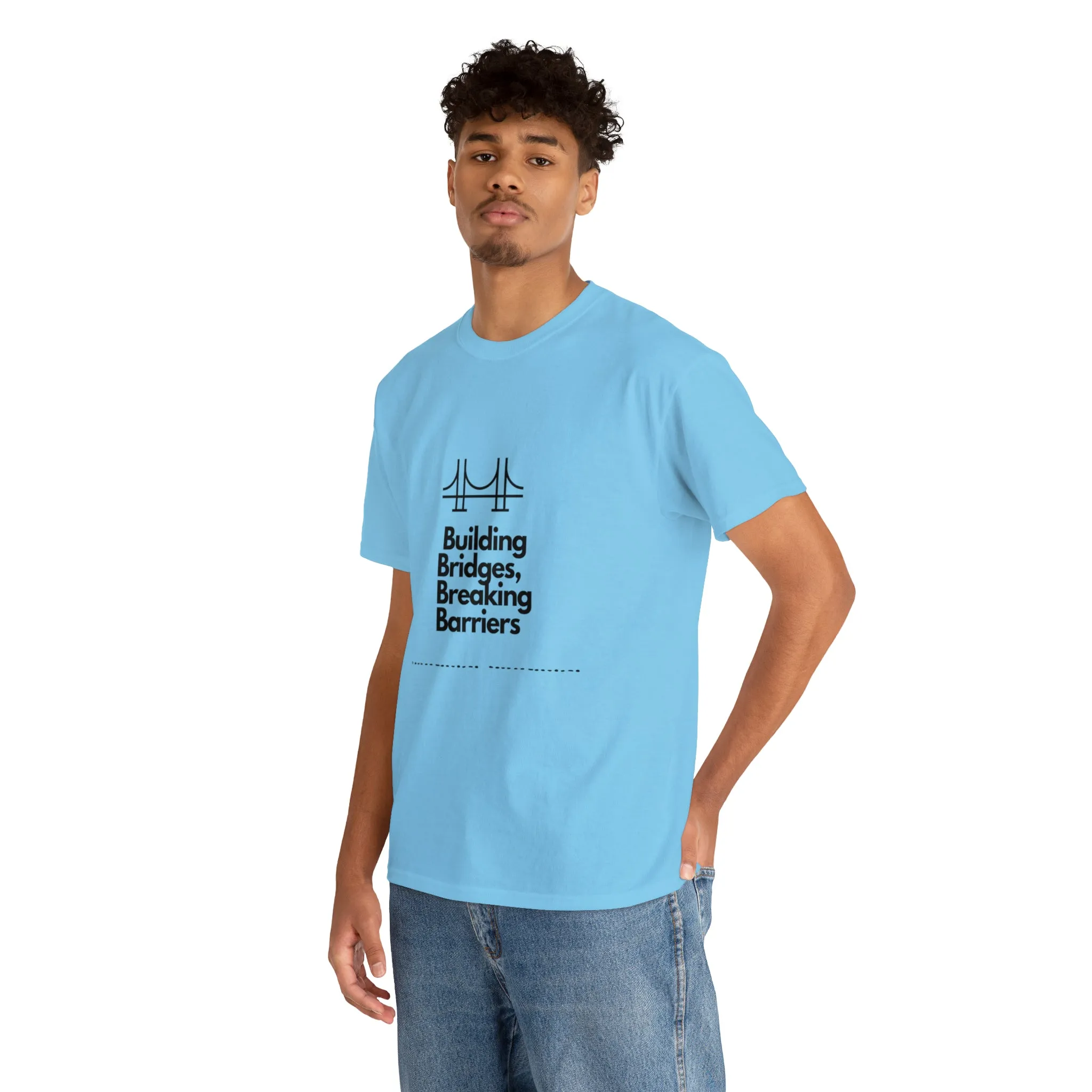 Unisex Heavy Cotton Tee-Breaking Barriers