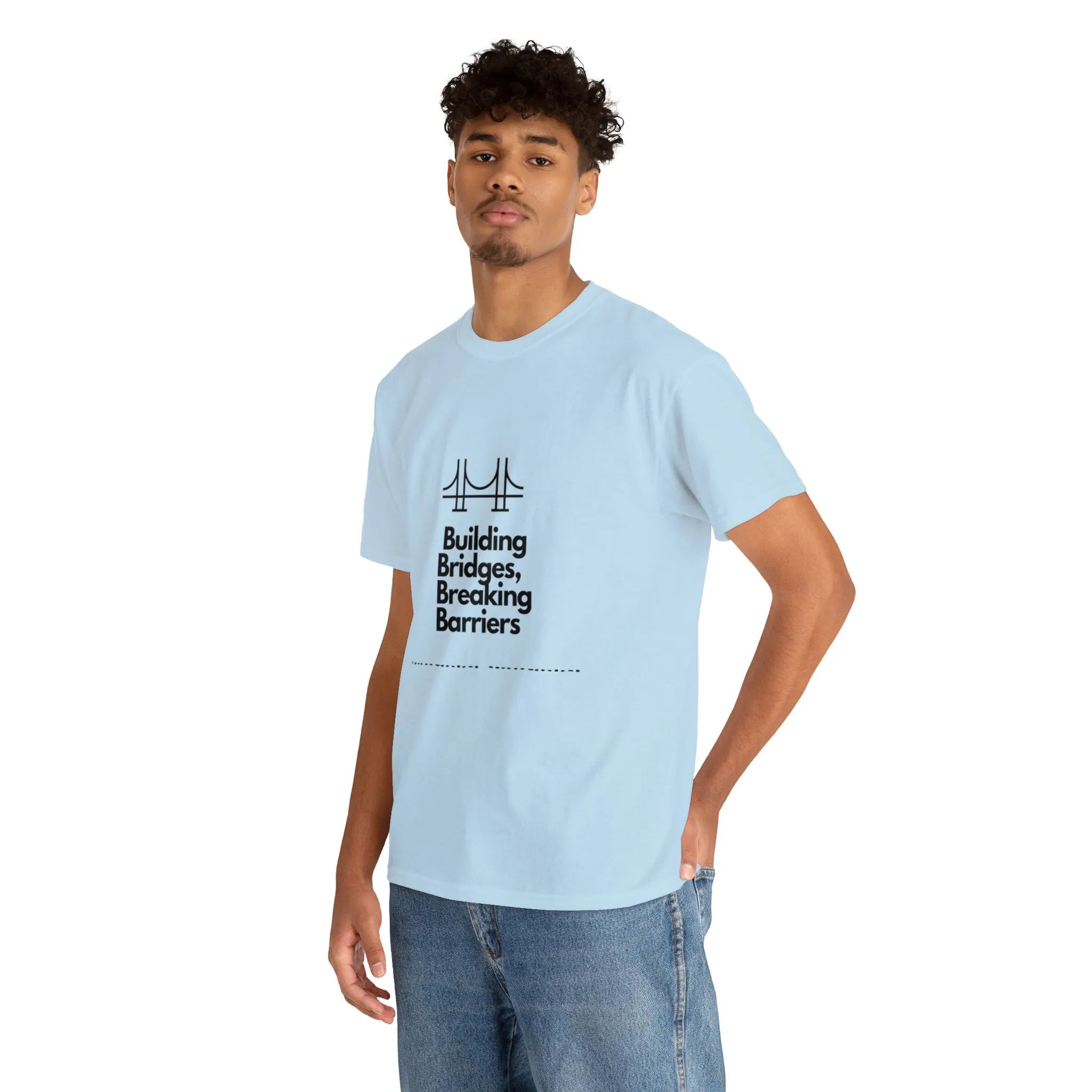 Unisex Heavy Cotton Tee-Breaking Barriers