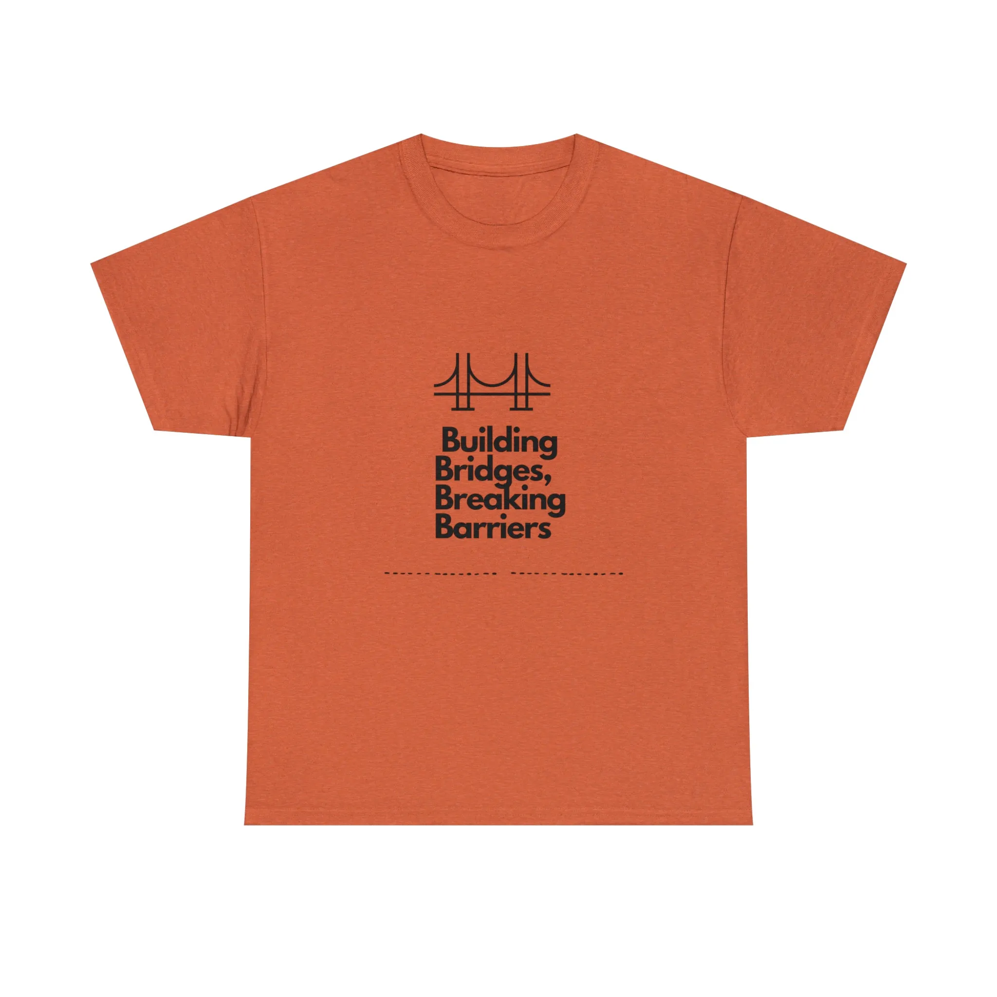 Unisex Heavy Cotton Tee-Breaking Barriers