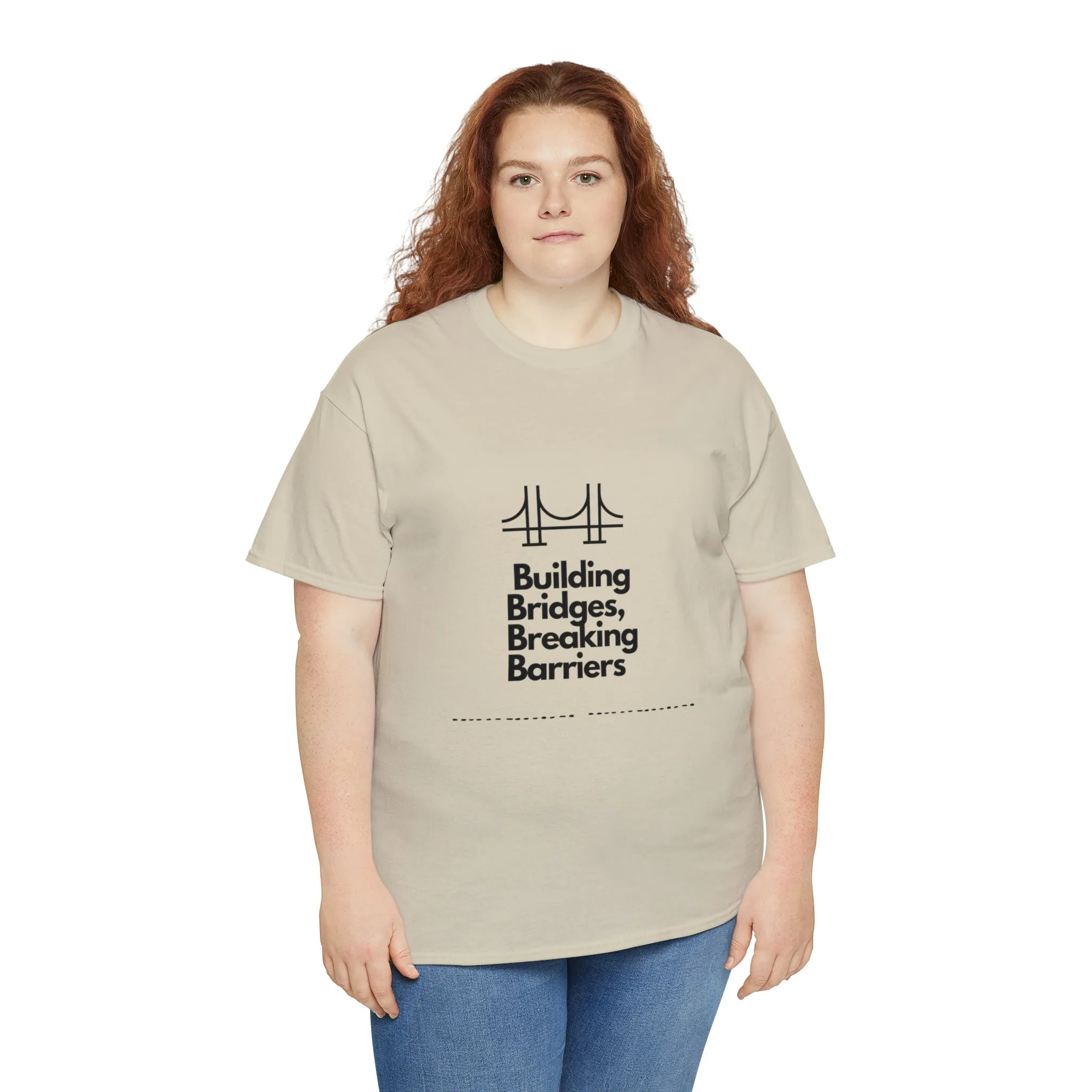 Unisex Heavy Cotton Tee-Breaking Barriers