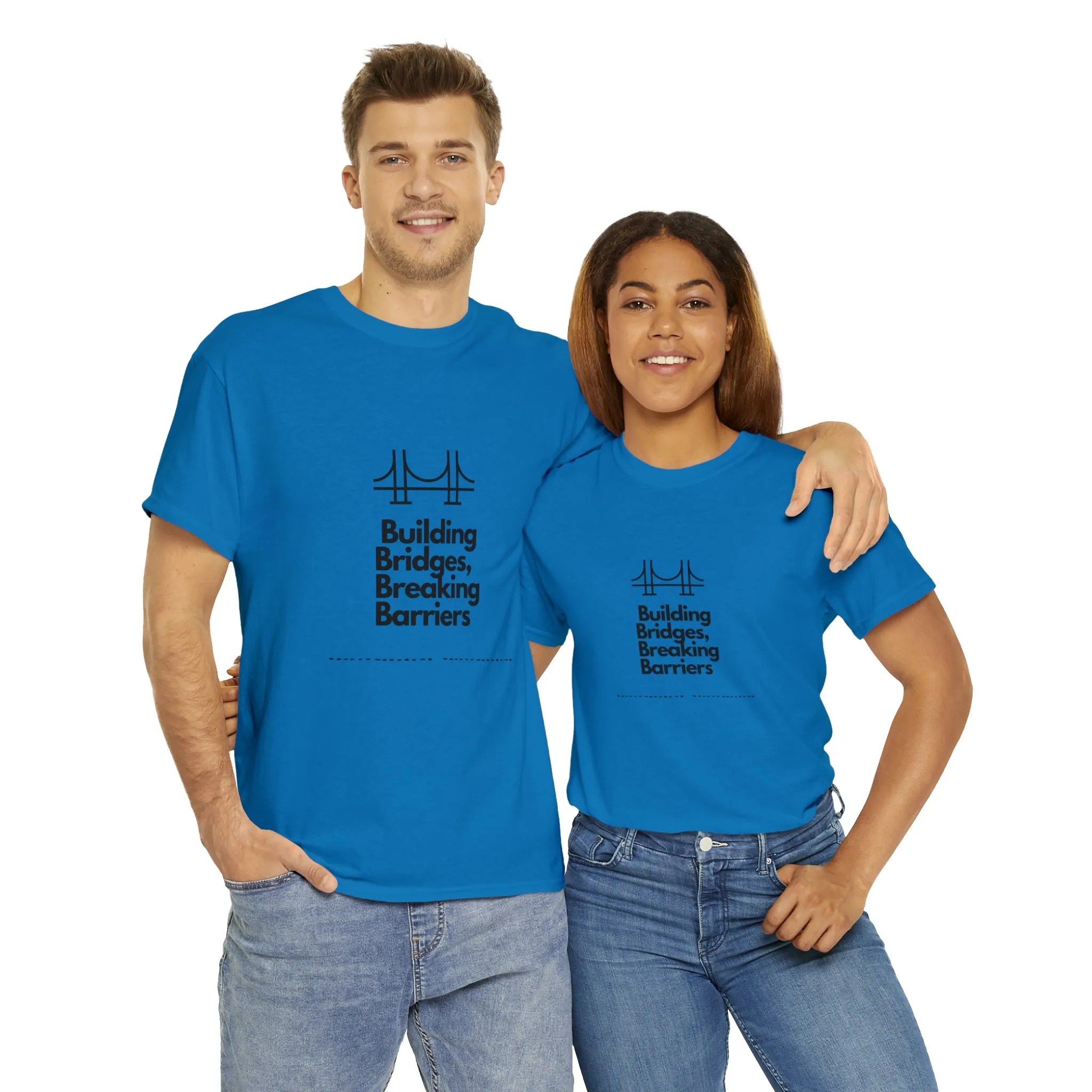 Unisex Heavy Cotton Tee-Breaking Barriers