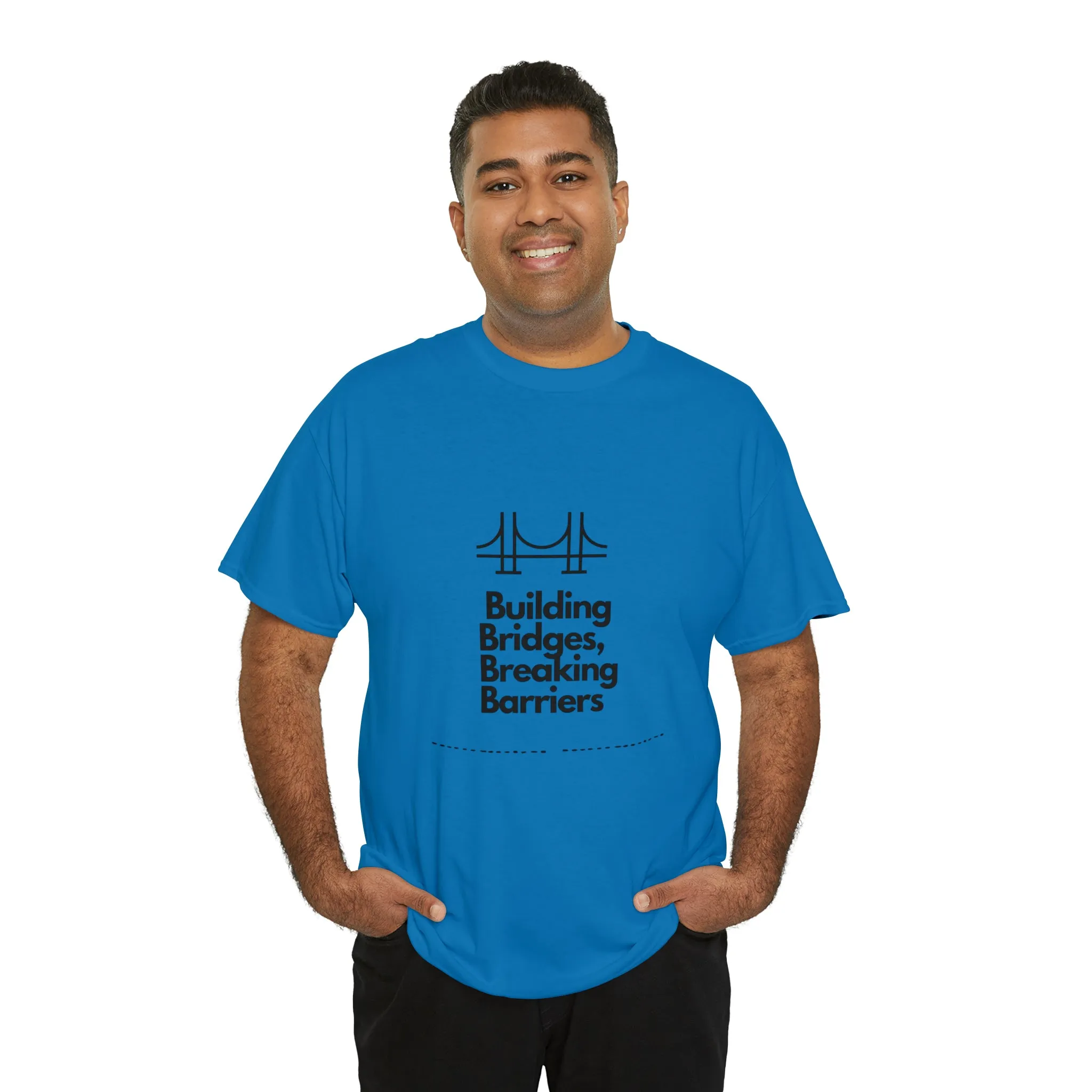 Unisex Heavy Cotton Tee-Breaking Barriers