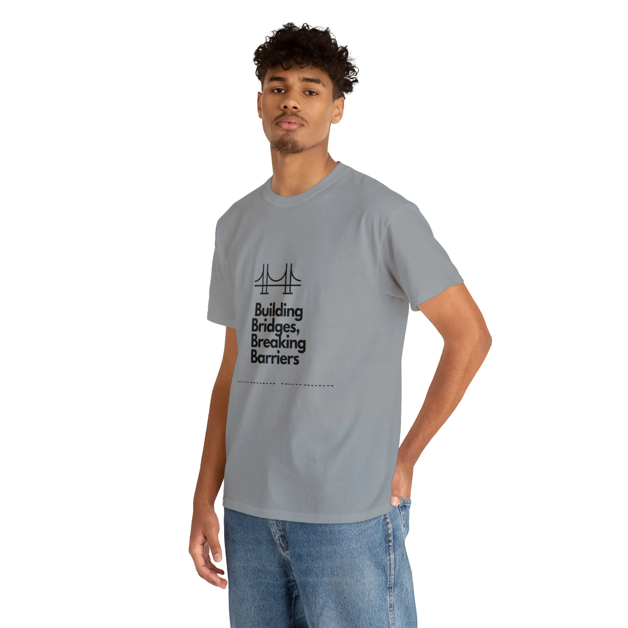 Unisex Heavy Cotton Tee-Breaking Barriers