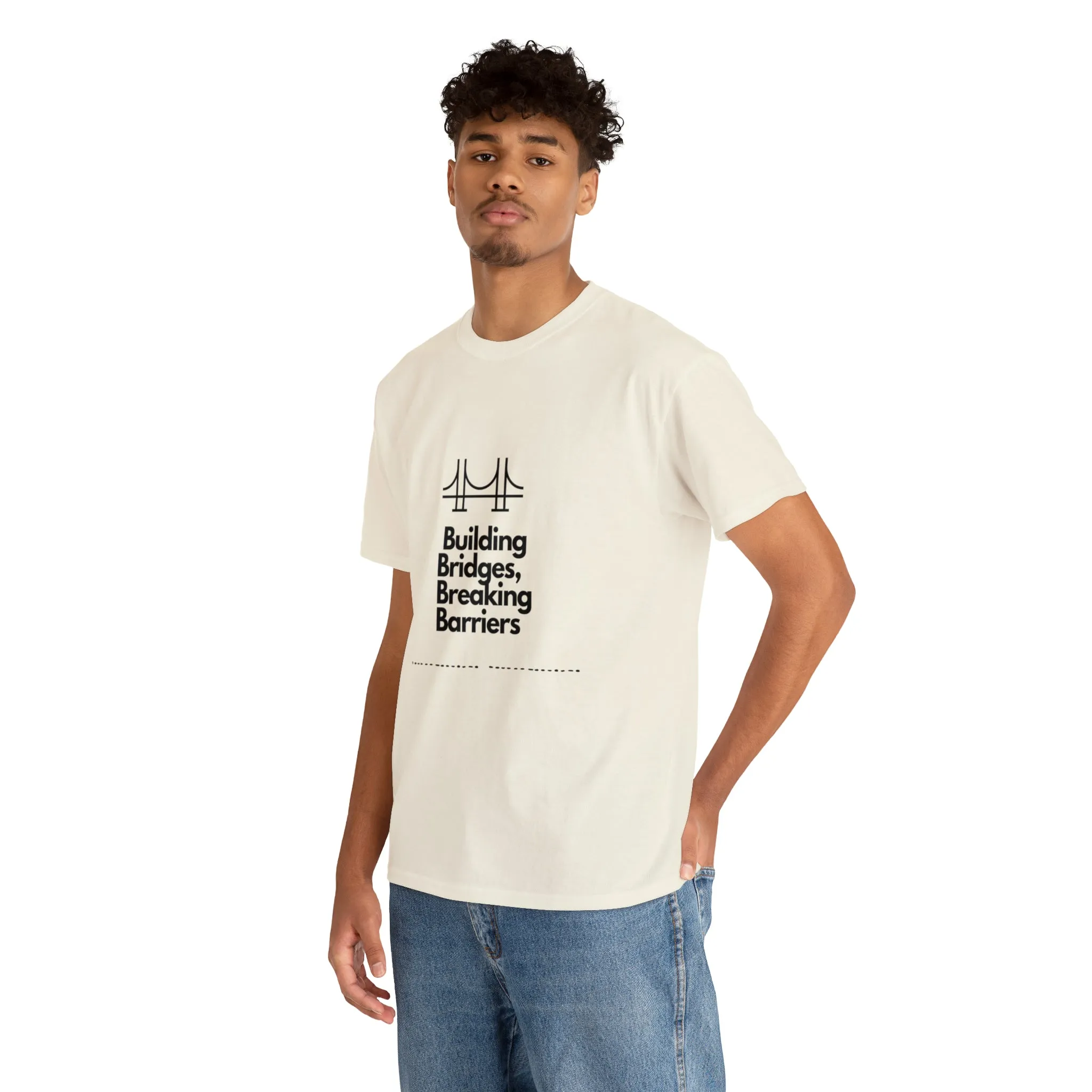 Unisex Heavy Cotton Tee-Breaking Barriers