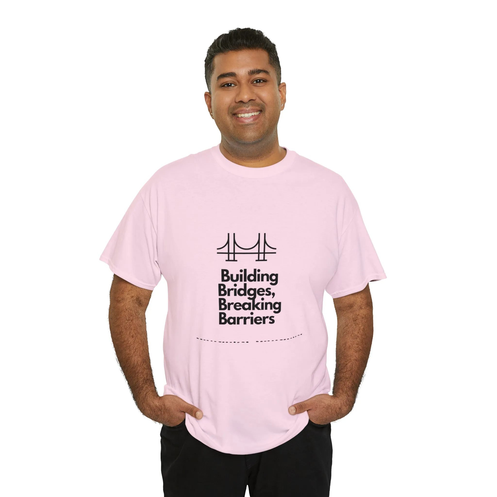 Unisex Heavy Cotton Tee-Breaking Barriers