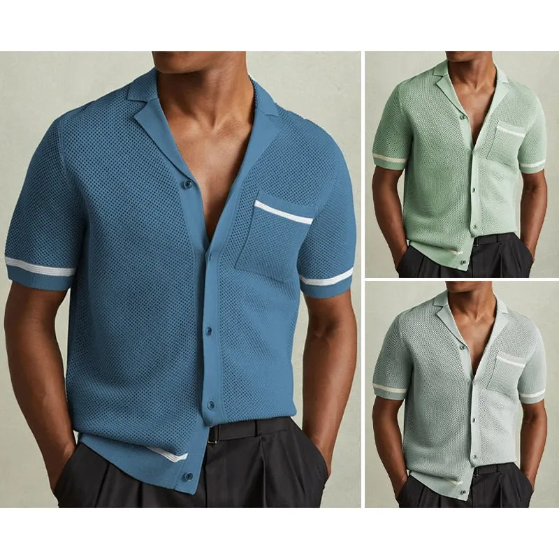 Victor Lévêque Retro Knit Shirt