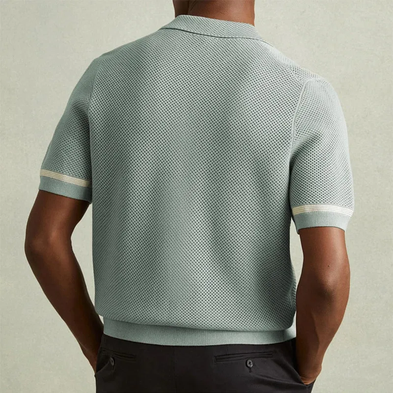 Victor Lévêque Retro Knit Shirt