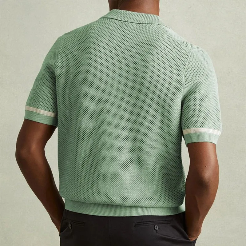 Victor Lévêque Retro Knit Shirt