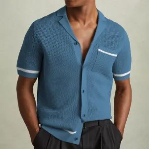 Victor Lévêque Retro Knit Shirt