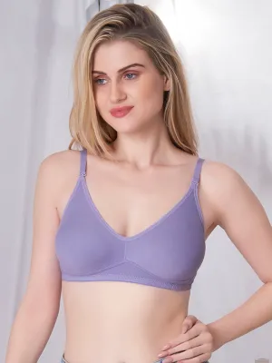 Violet Tulip Non Padded Non Wired Daily Wear Simple Bra for Women