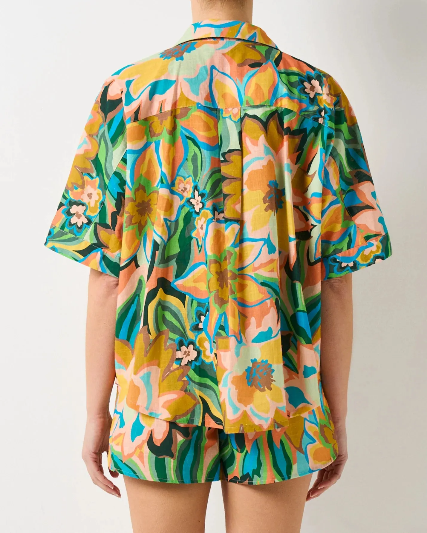 Walnut Melbourne - Tropez Top - Flower Bomb