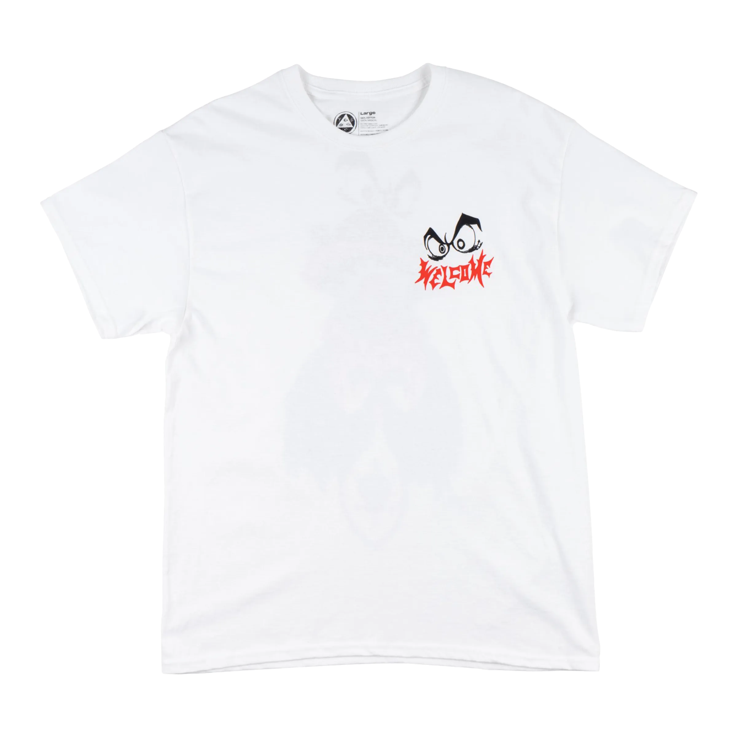 Welcome Victim of Time Basic T-shirt White