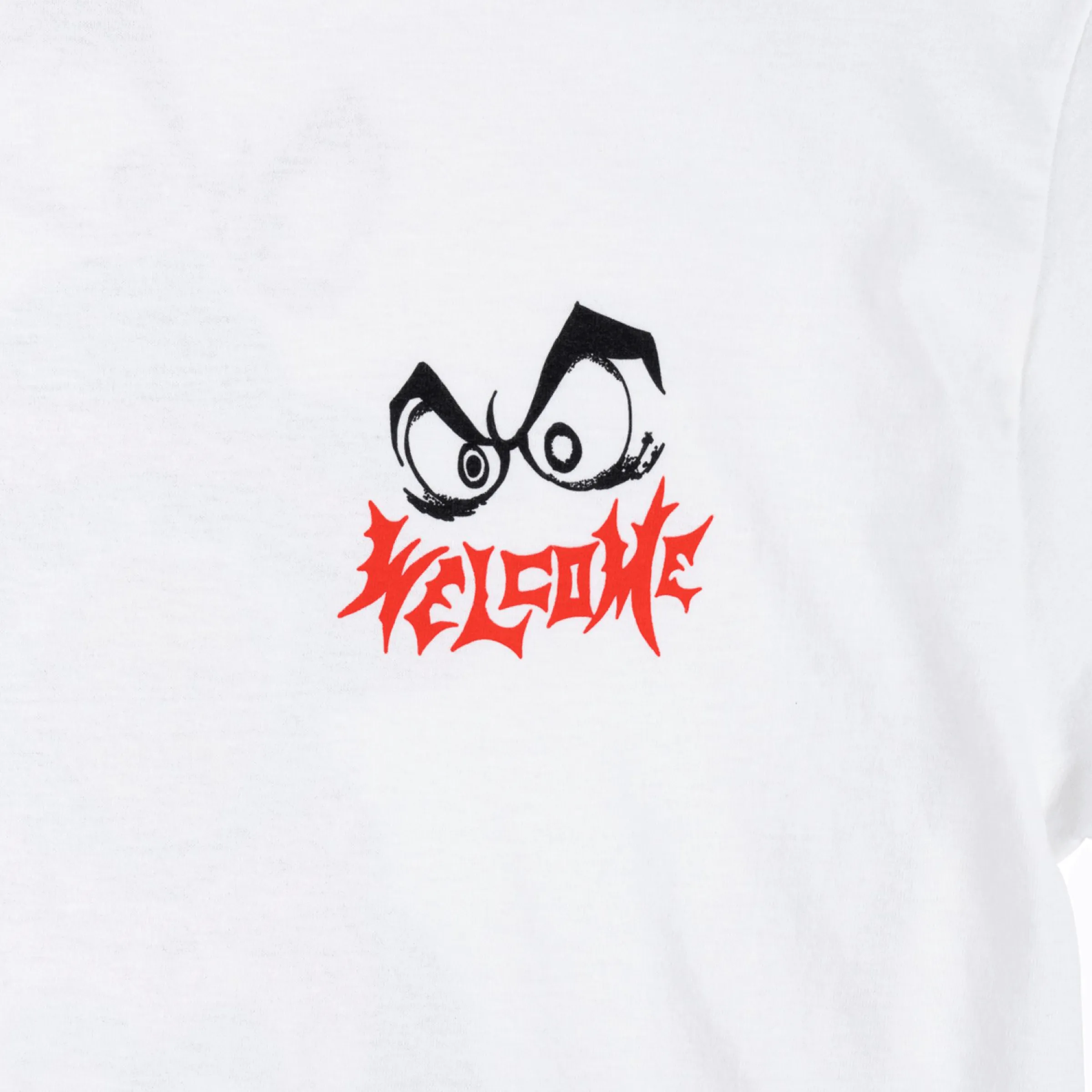 Welcome Victim of Time Basic T-shirt White