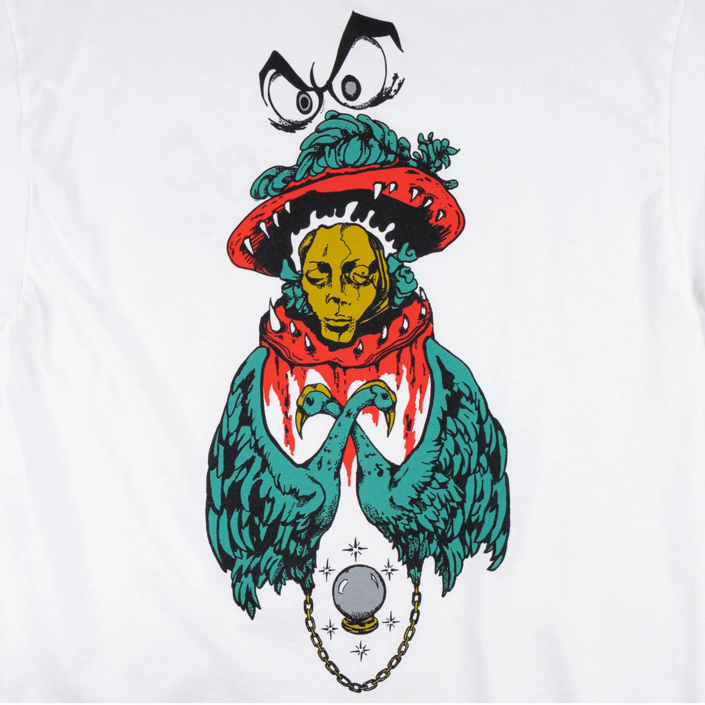 Welcome Victim of Time Basic T-shirt White
