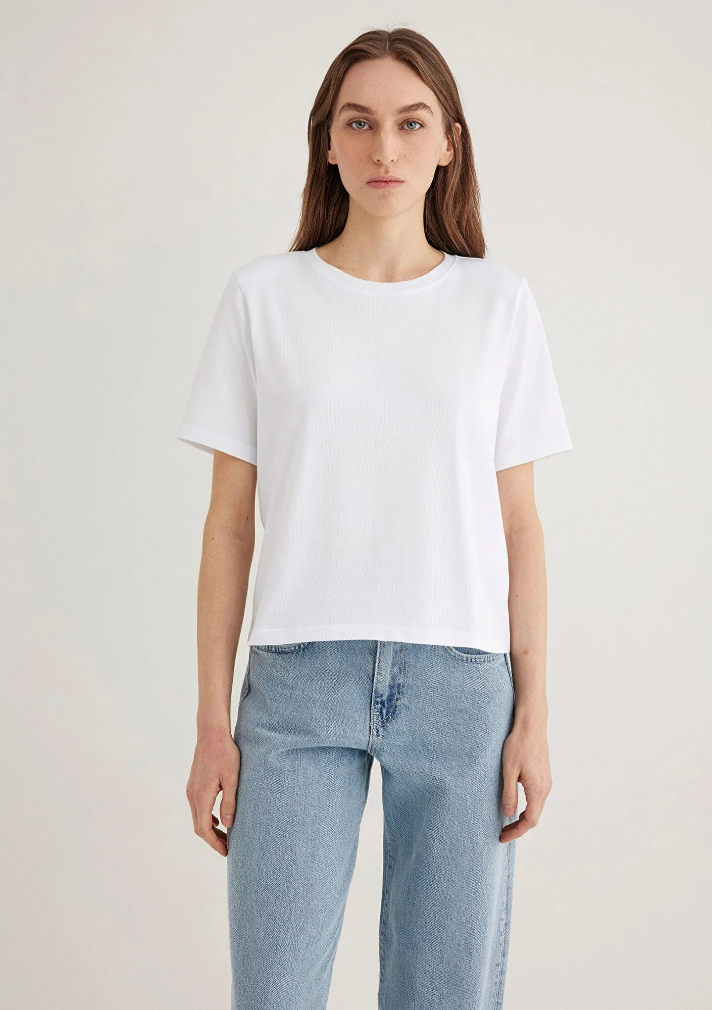 White Basic T-Shirt