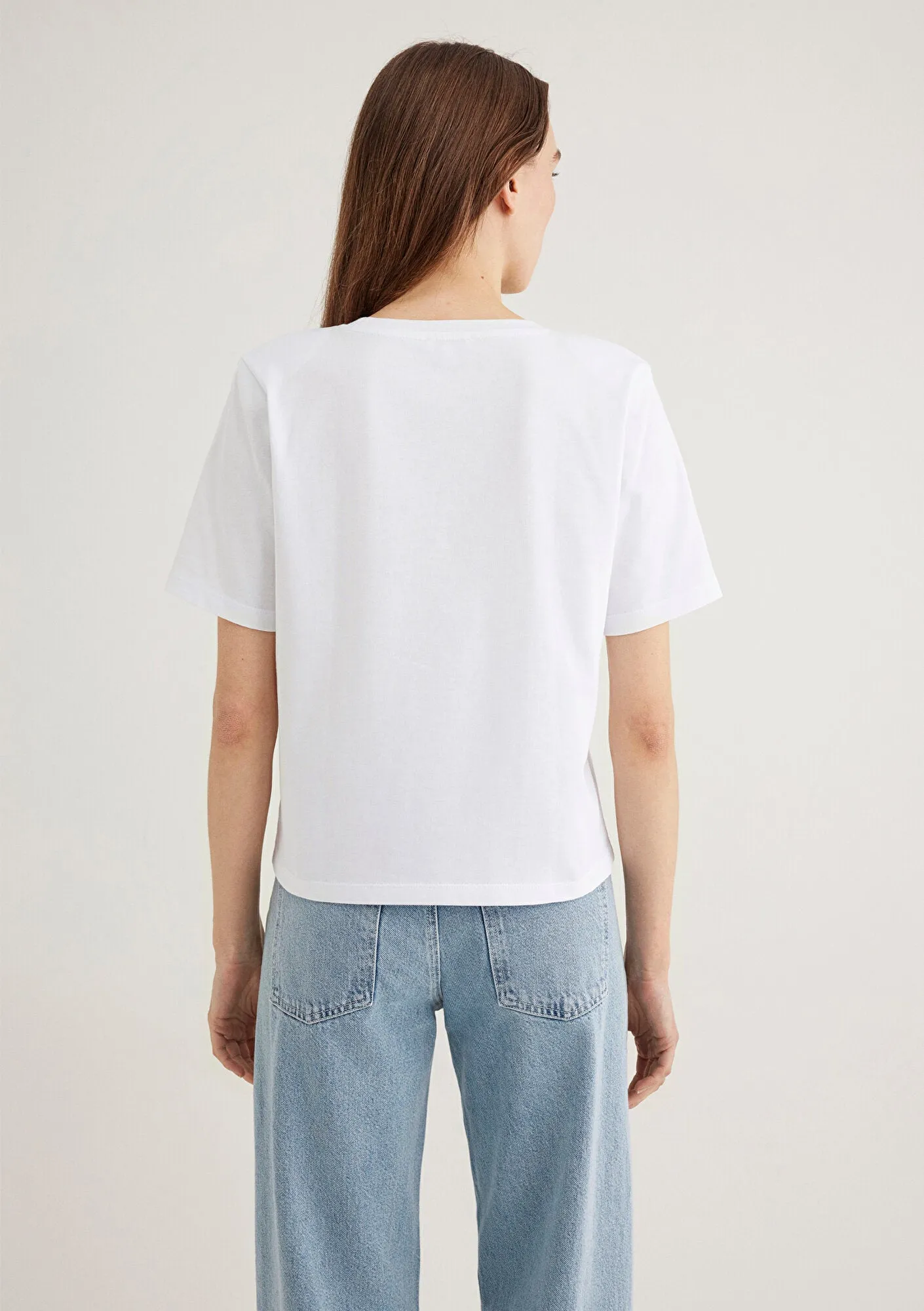 White Basic T-Shirt