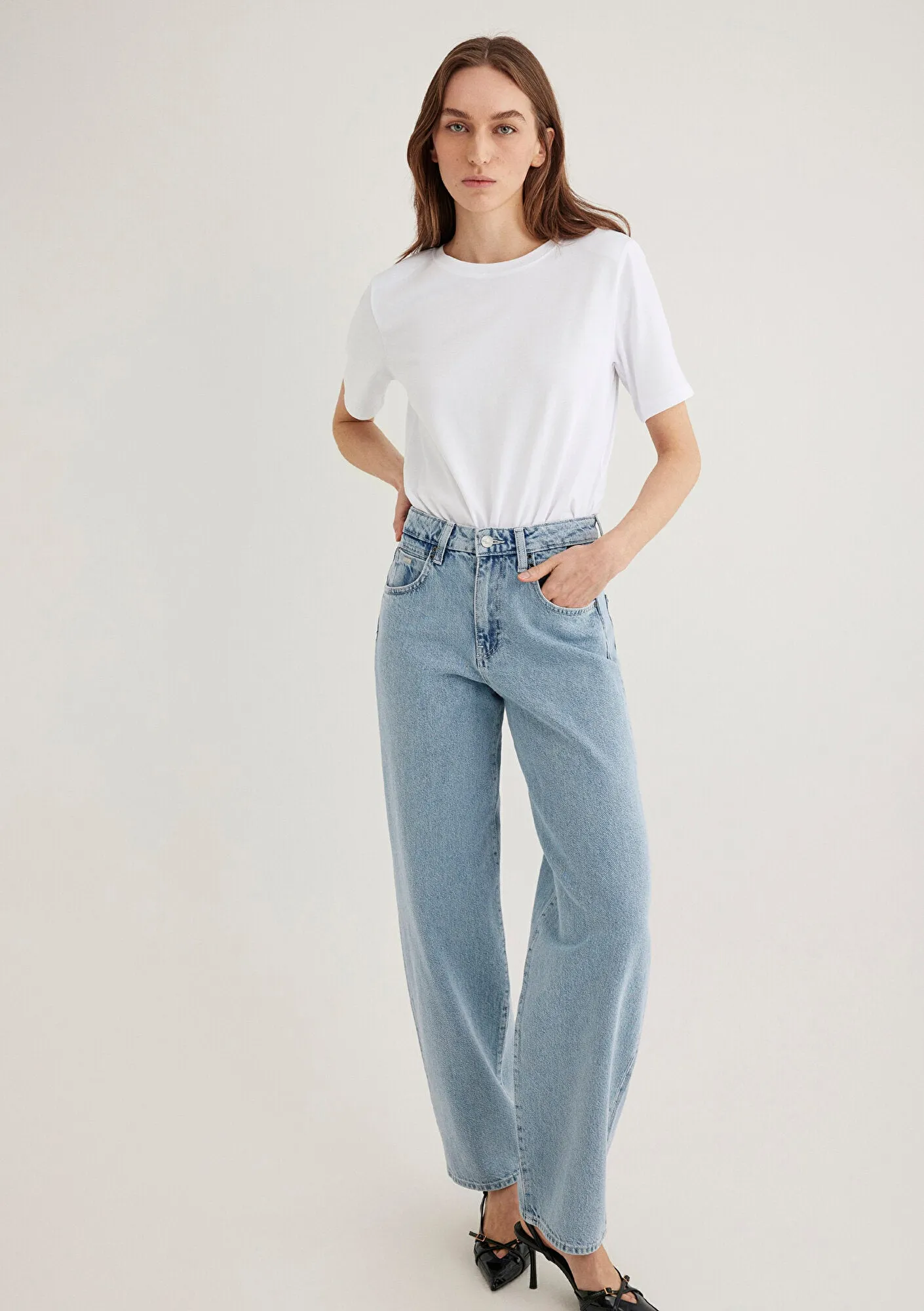 White Basic T-Shirt