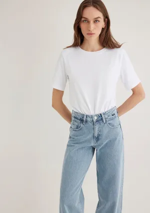 White Basic T-Shirt
