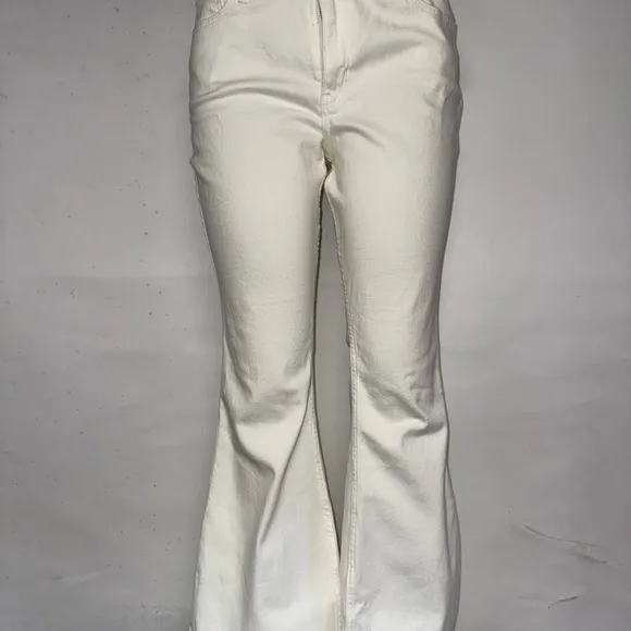 White Flared Jeans