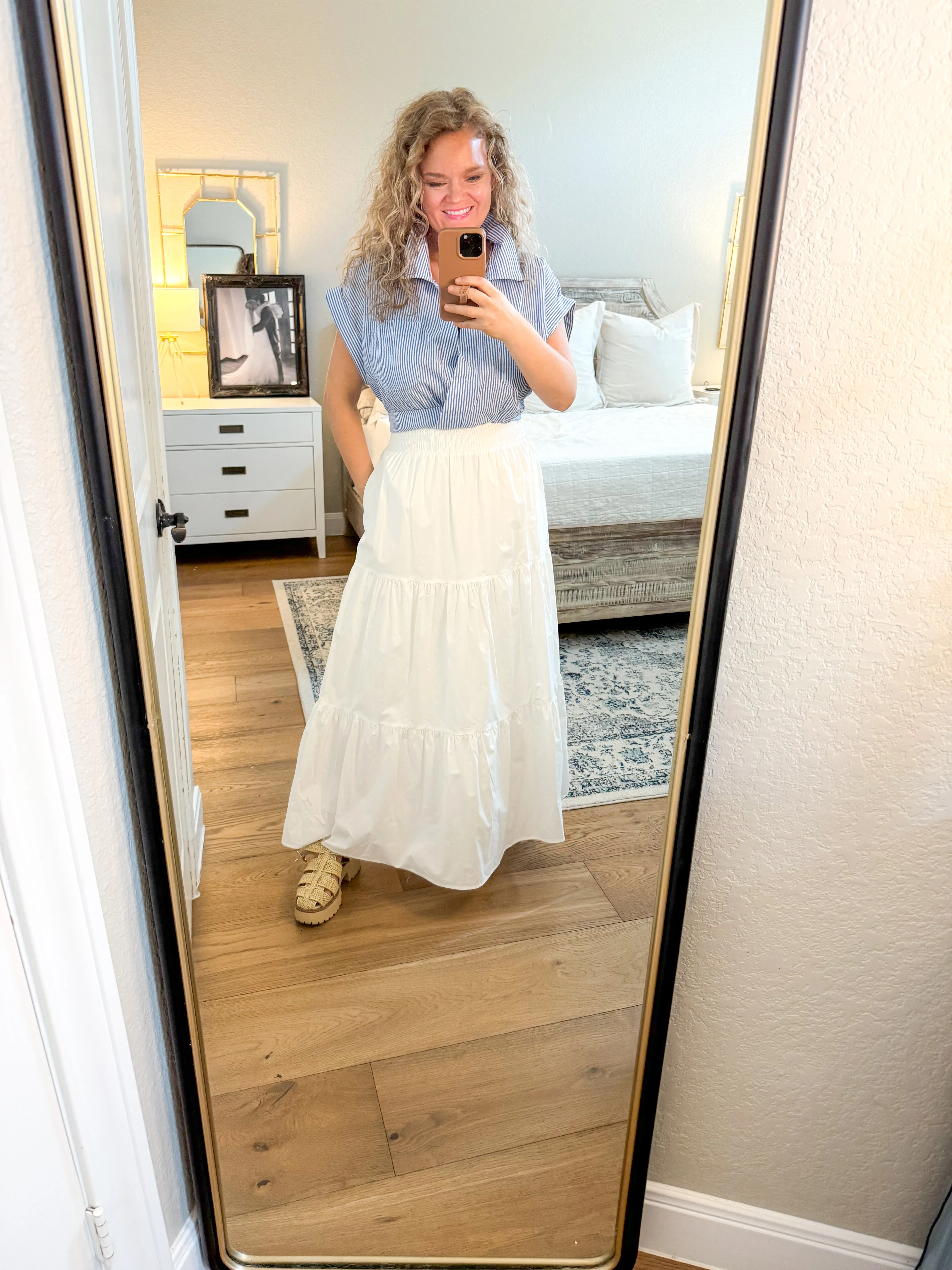 White Maxi Skirt