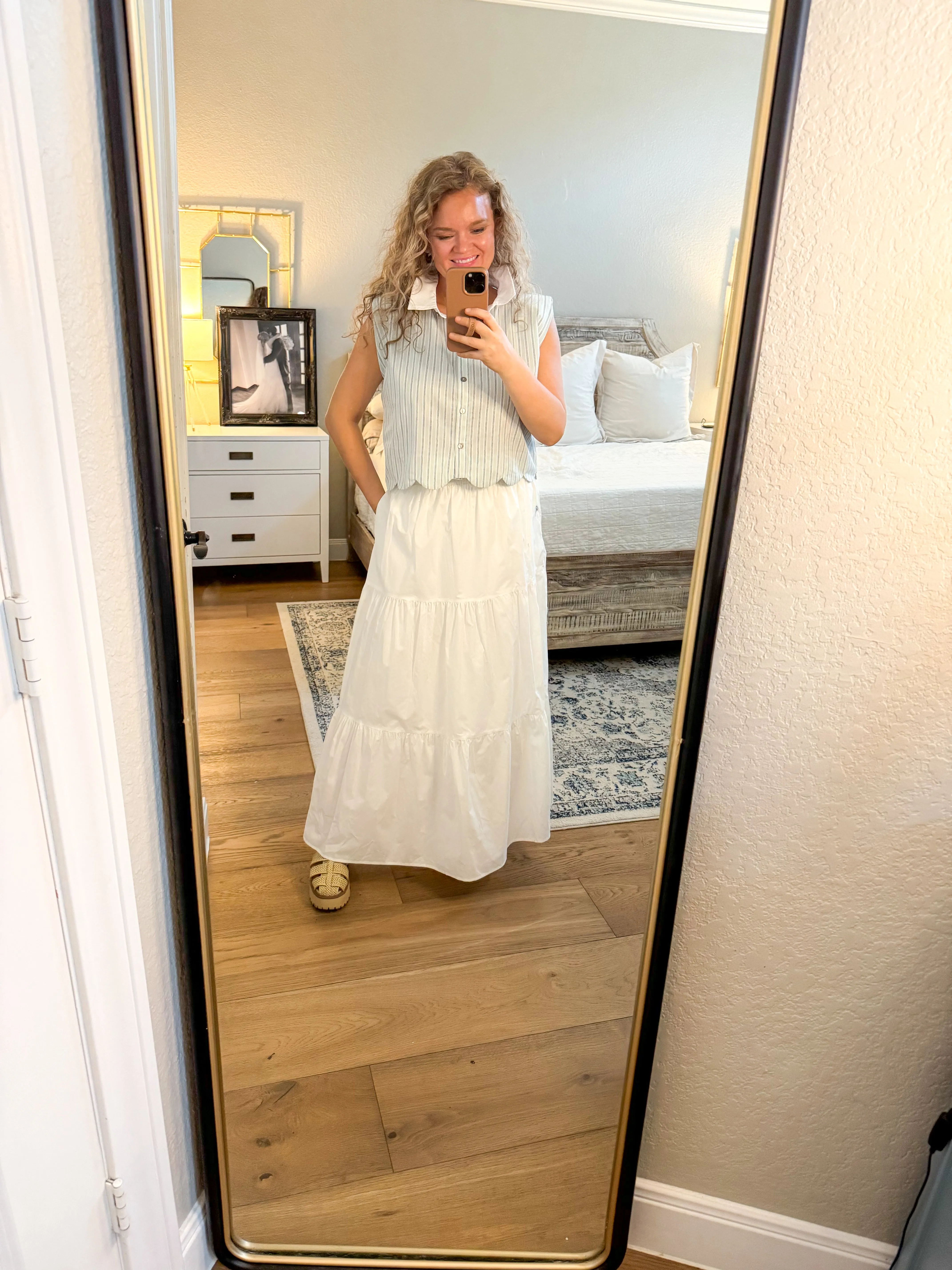 White Maxi Skirt
